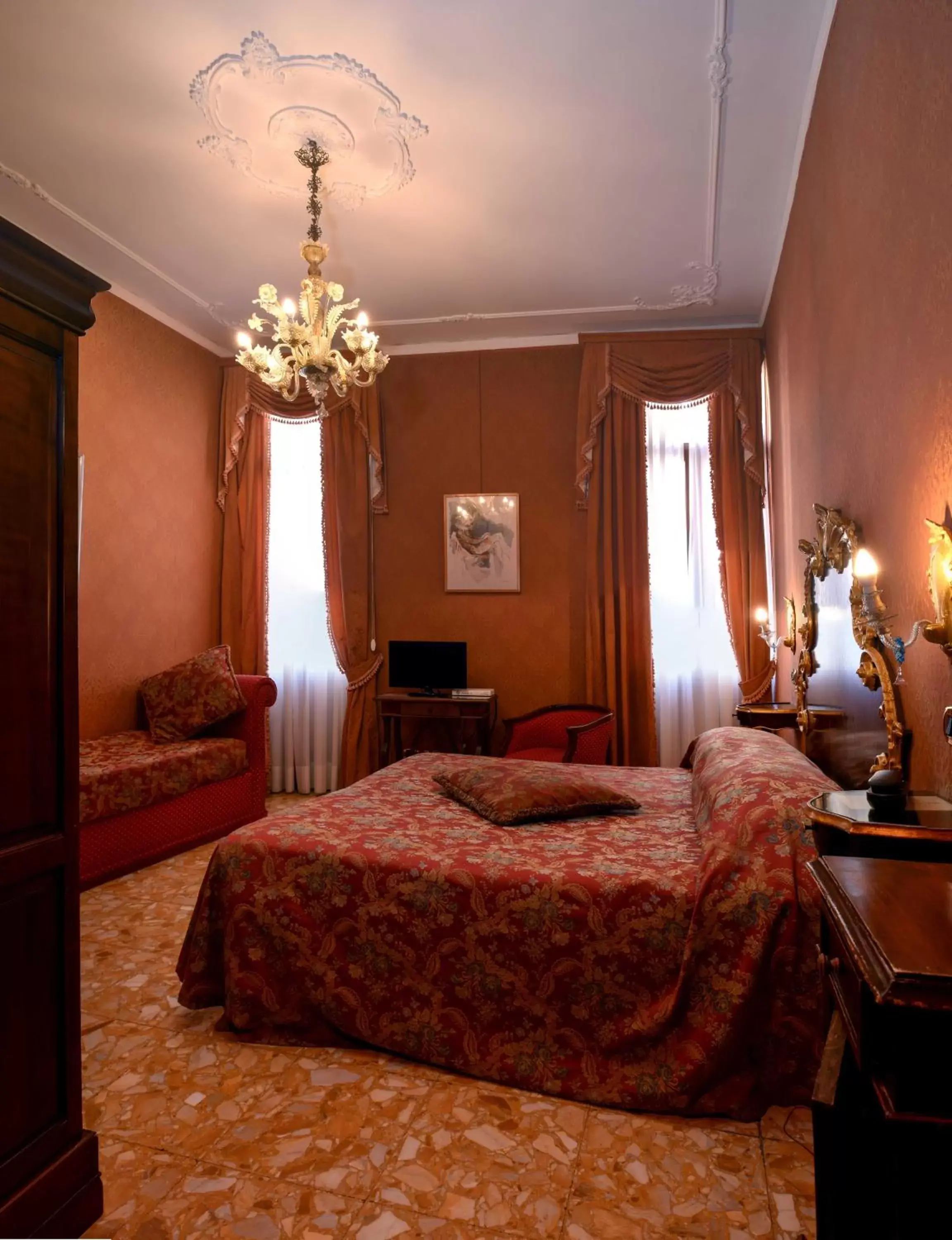 Bedroom, Bed in Hotel Ateneo