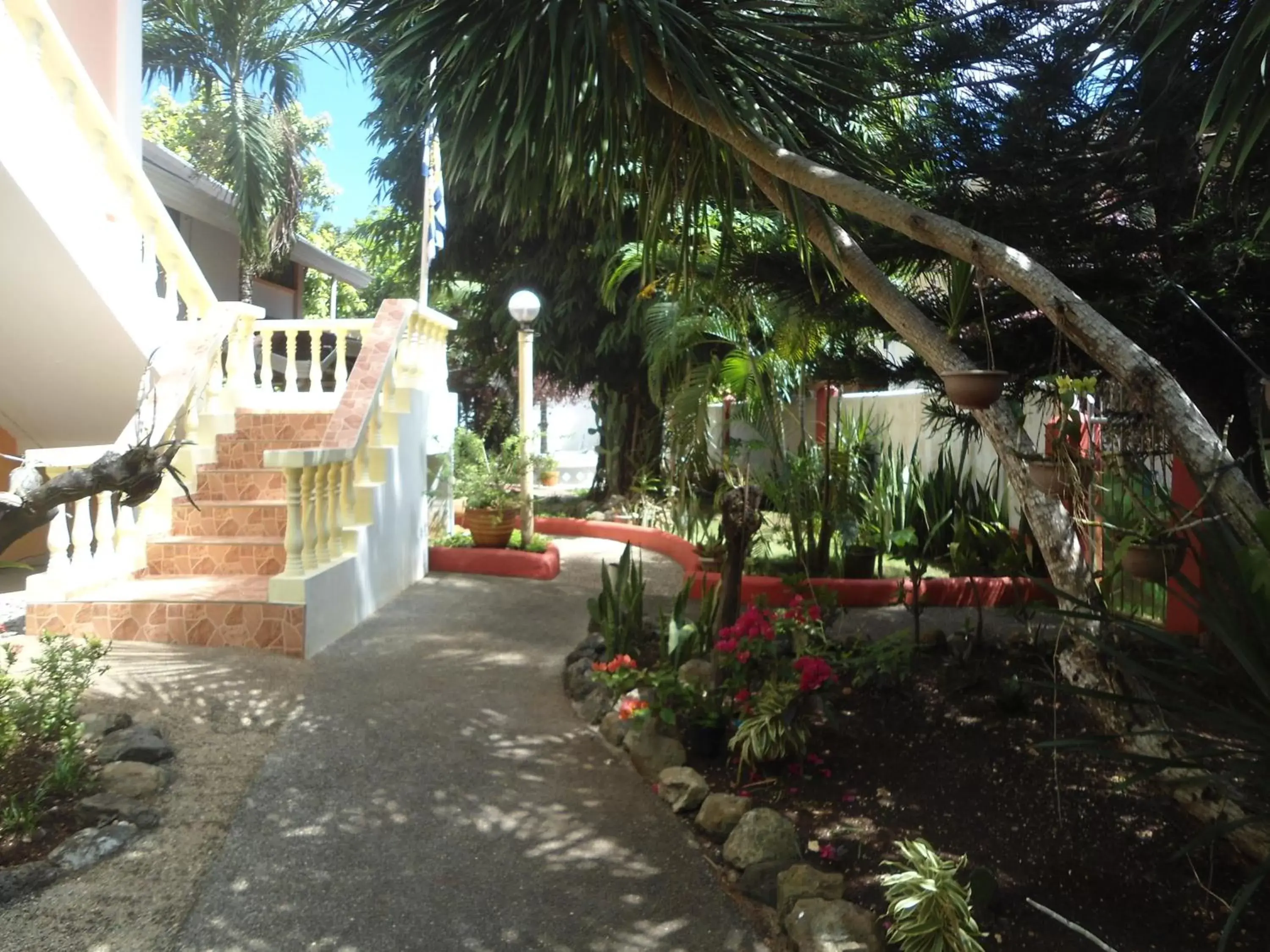 Facade/entrance in Menchu's Pension House Facade/entrance in Menchu's Pension House