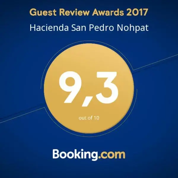 Certificate/Award in Hacienda San Pedro Nohpat