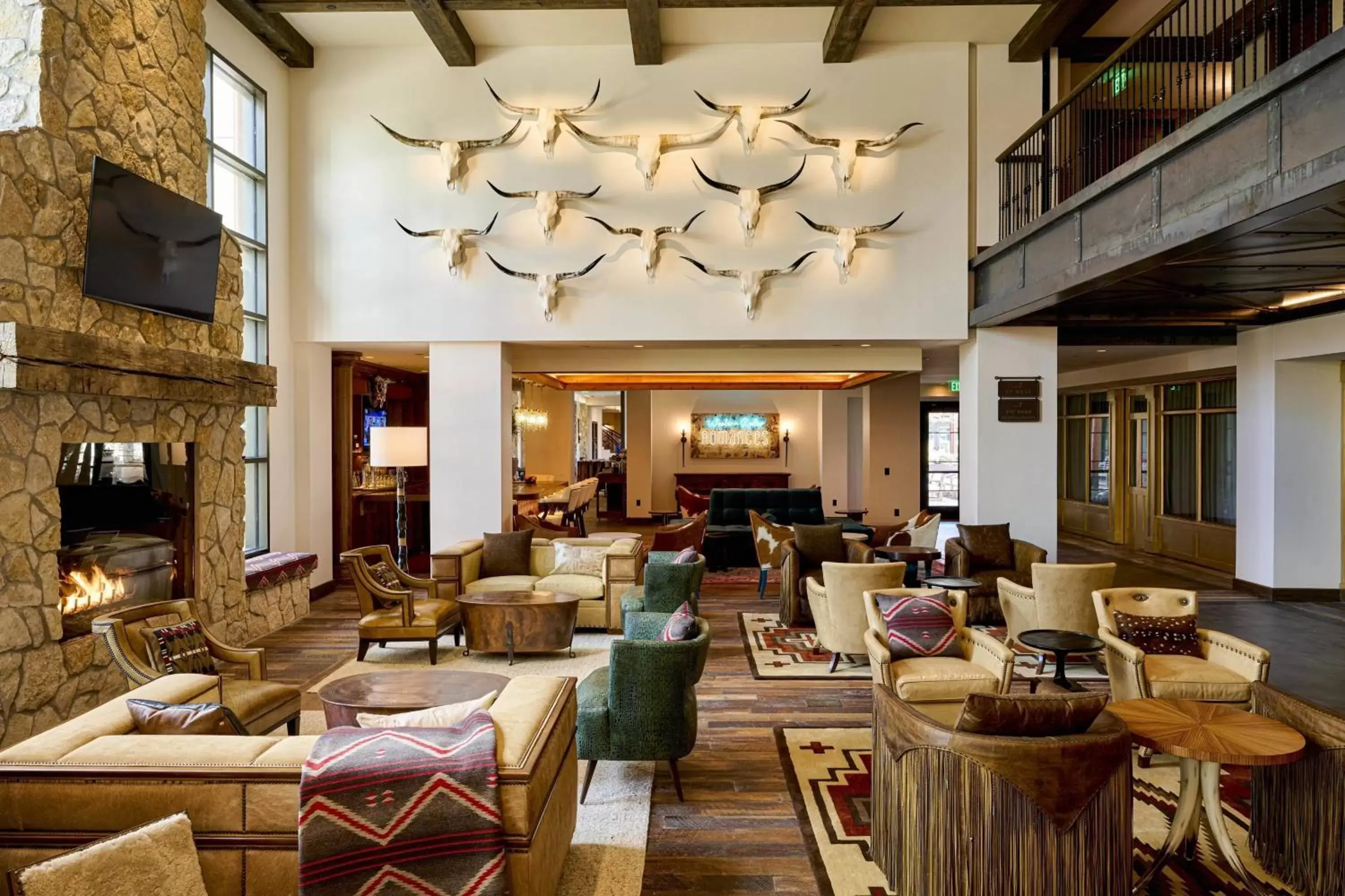 Lobby or reception, Restaurant/Places to Eat in Hotel Drover, Autograph Collection