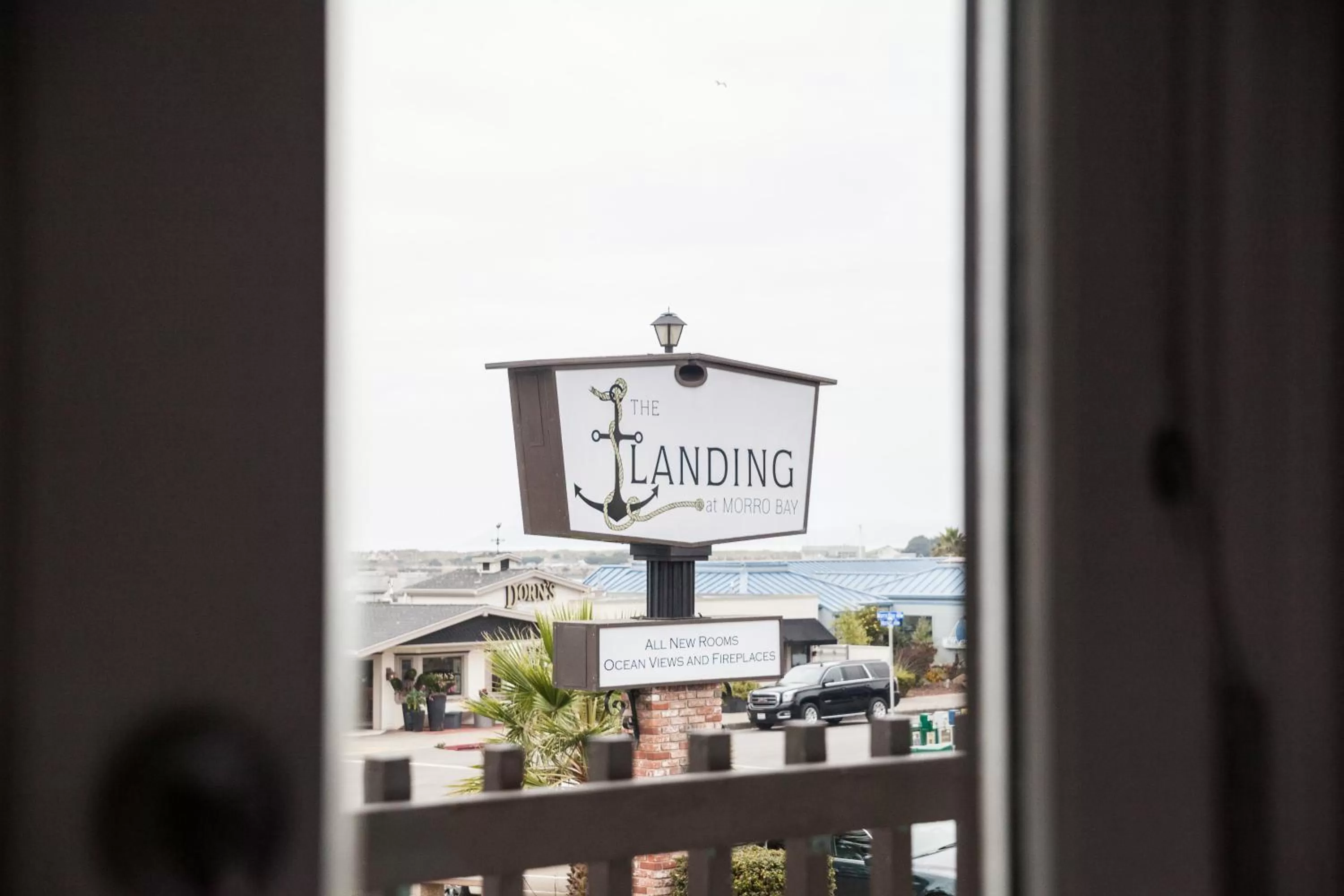 Logo/Certificate/Sign in The Landing at Morro Bay