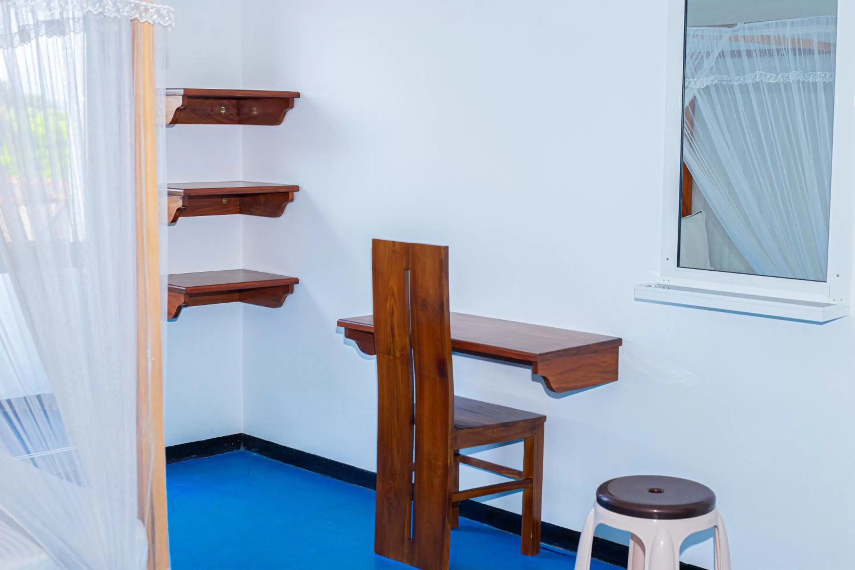 Bed in Surasa Beach Resort