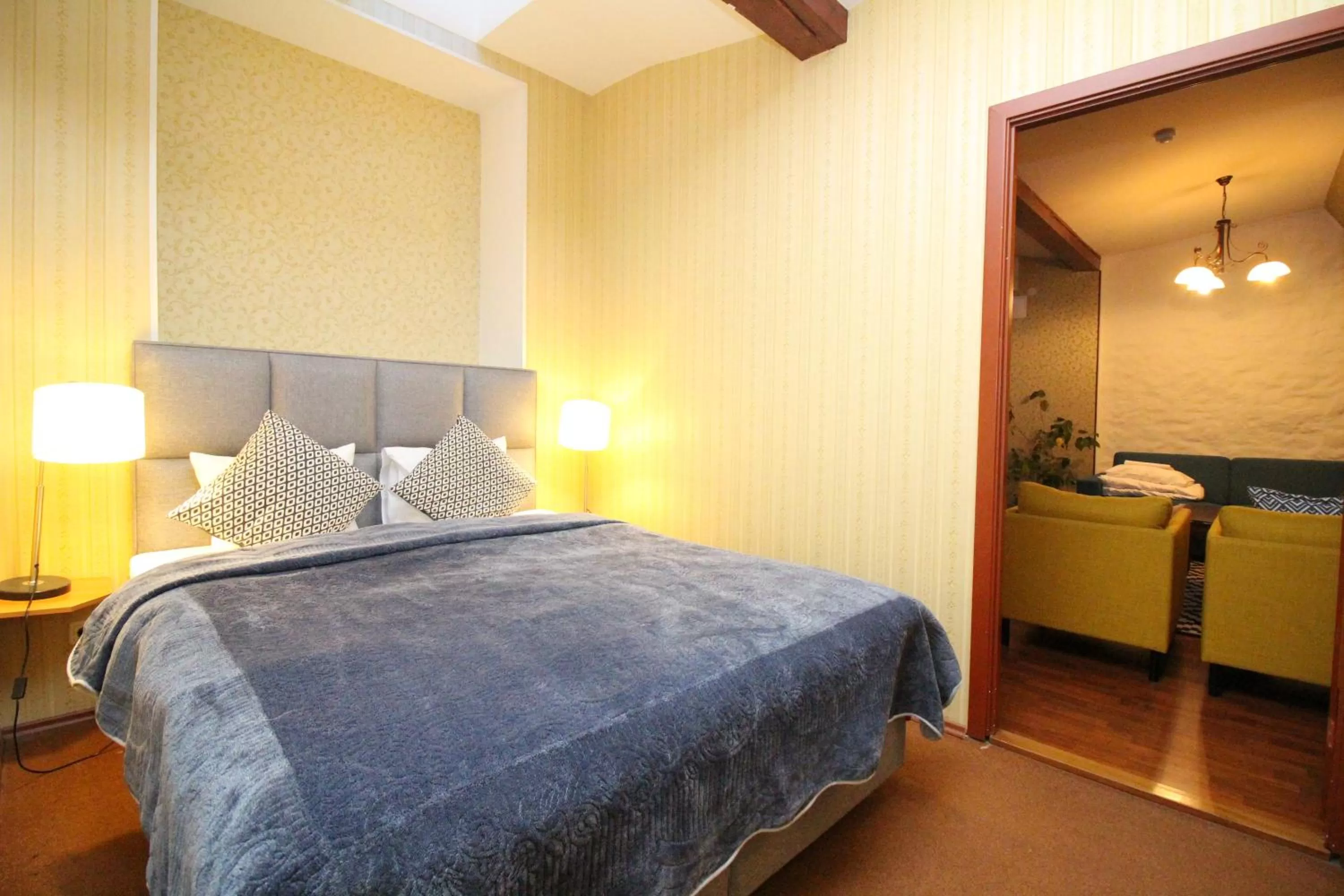 Bedroom, Bed in Tallinn City Apartments Residence