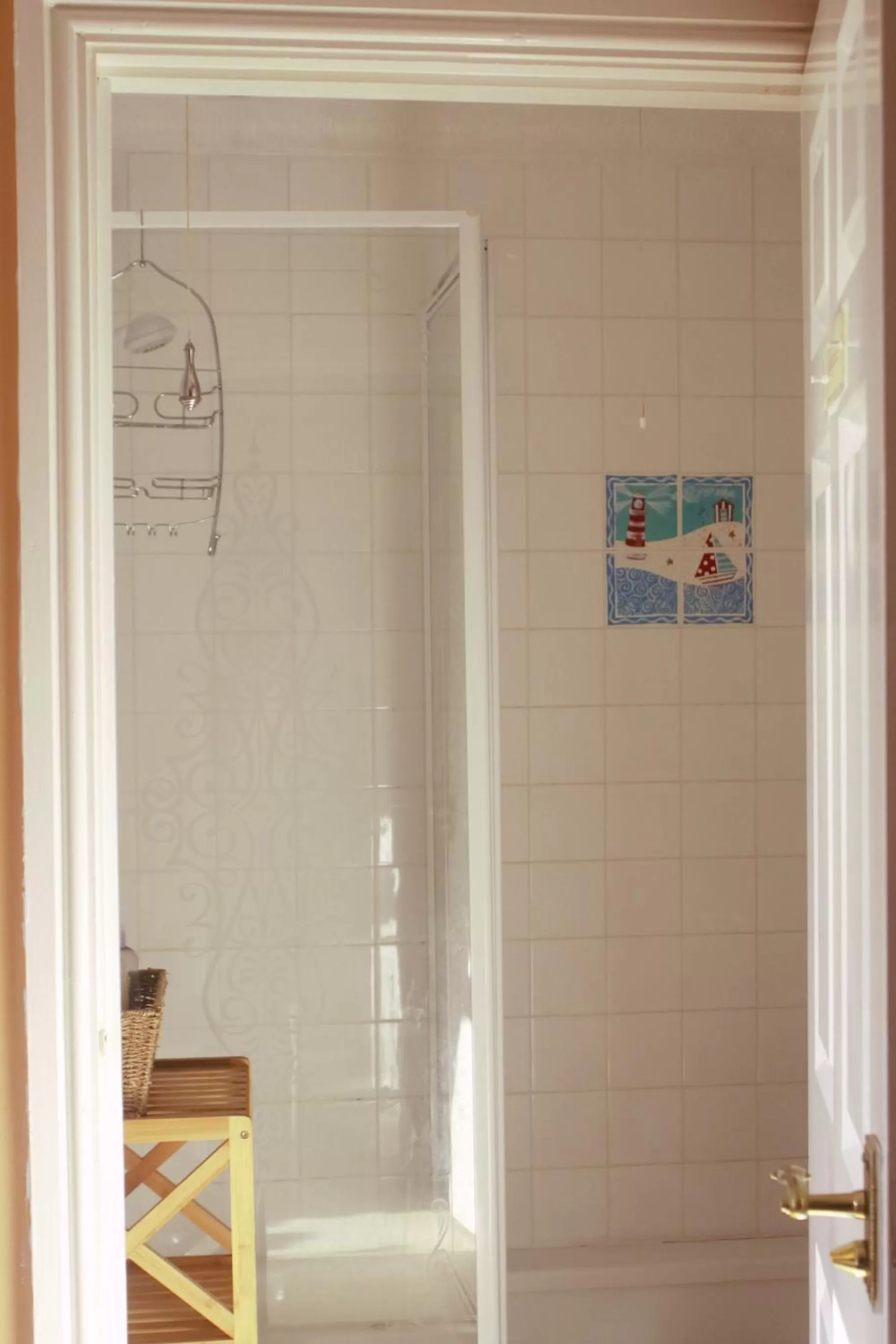 Shower, Bathroom in Plas Newydd Farm