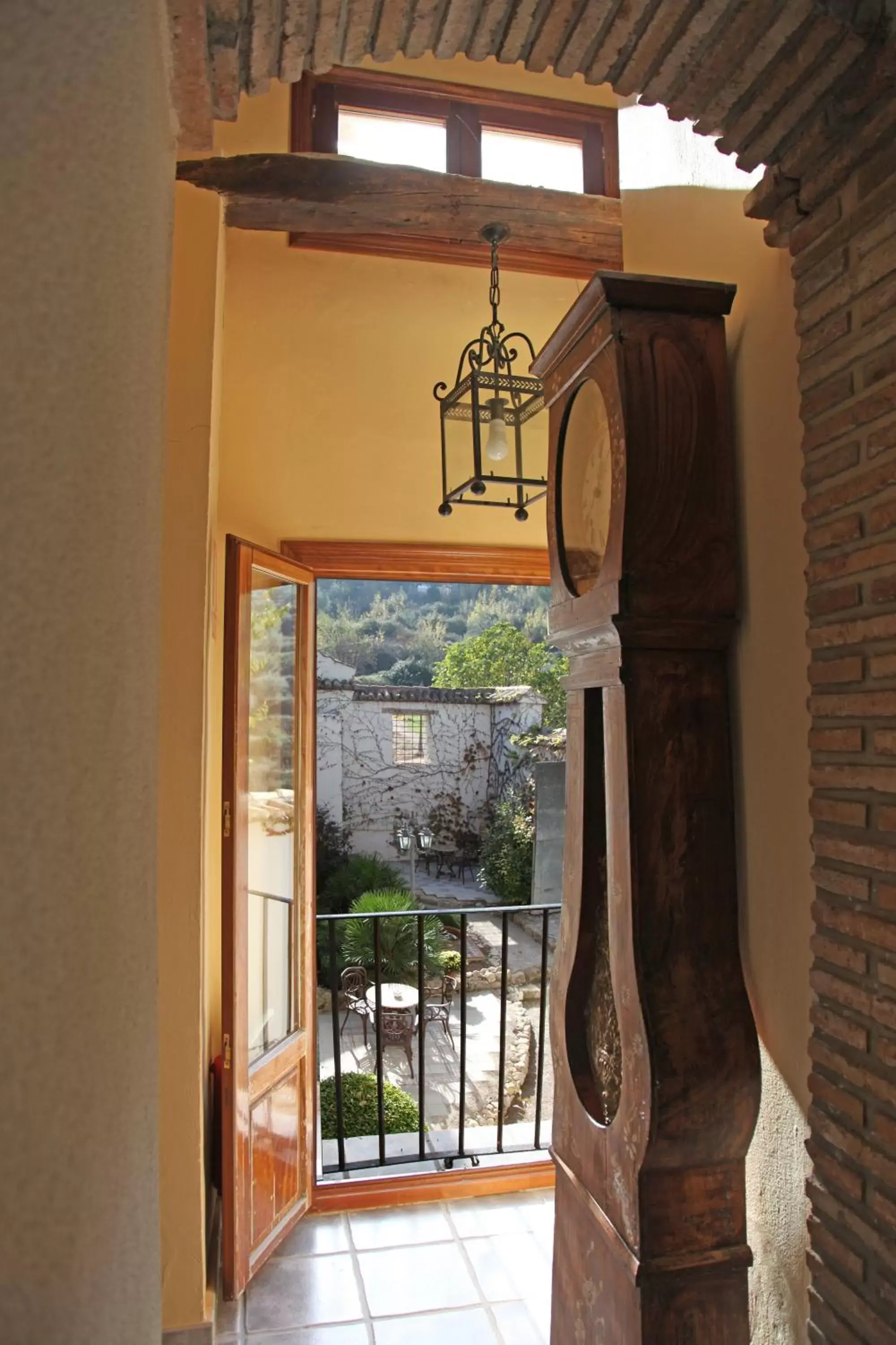 Decorative detail, Balcony/Terrace in Eco Hotel con encanto Masía la Mota B&B