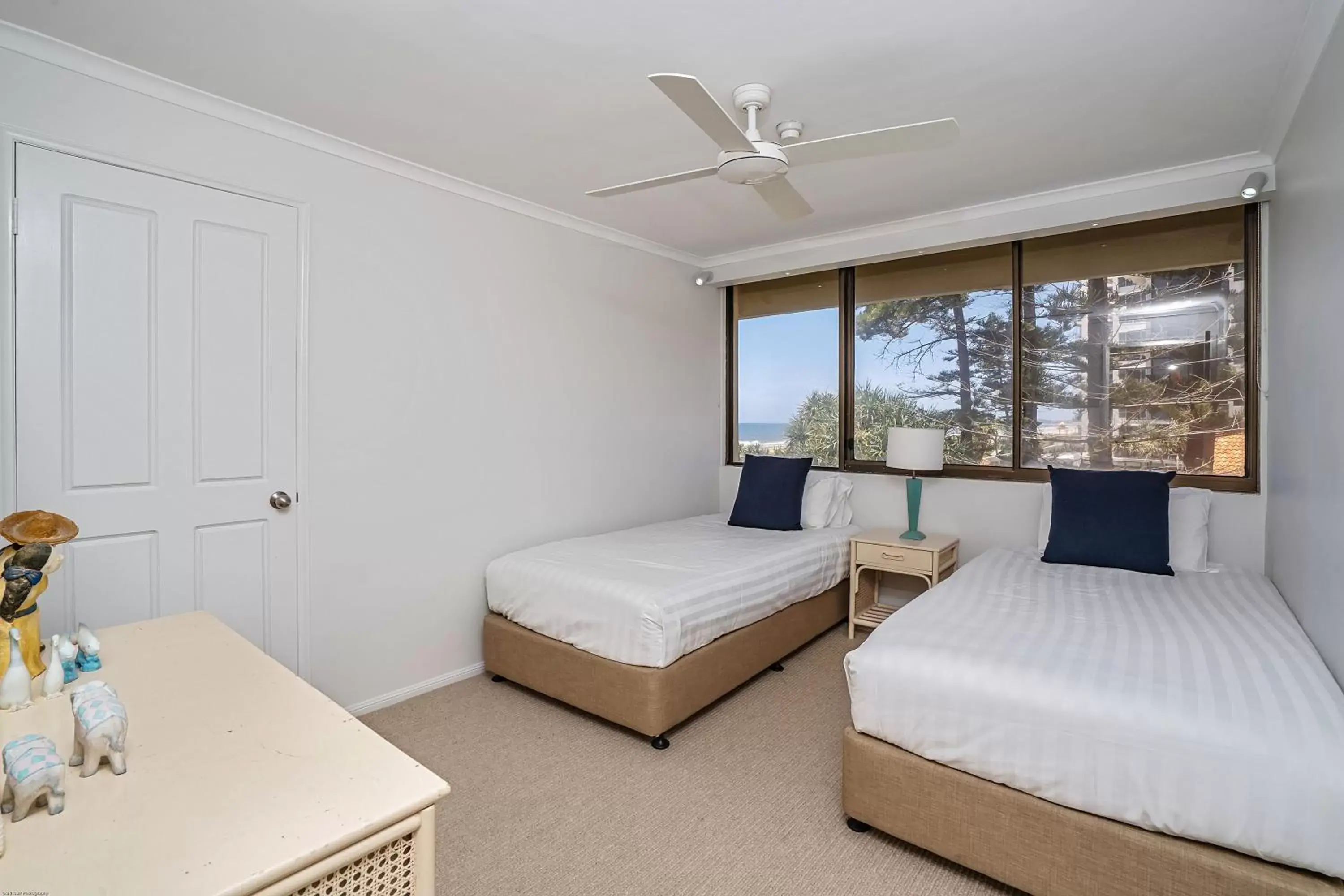 Bedroom, Bed in Dorchester On The Beach