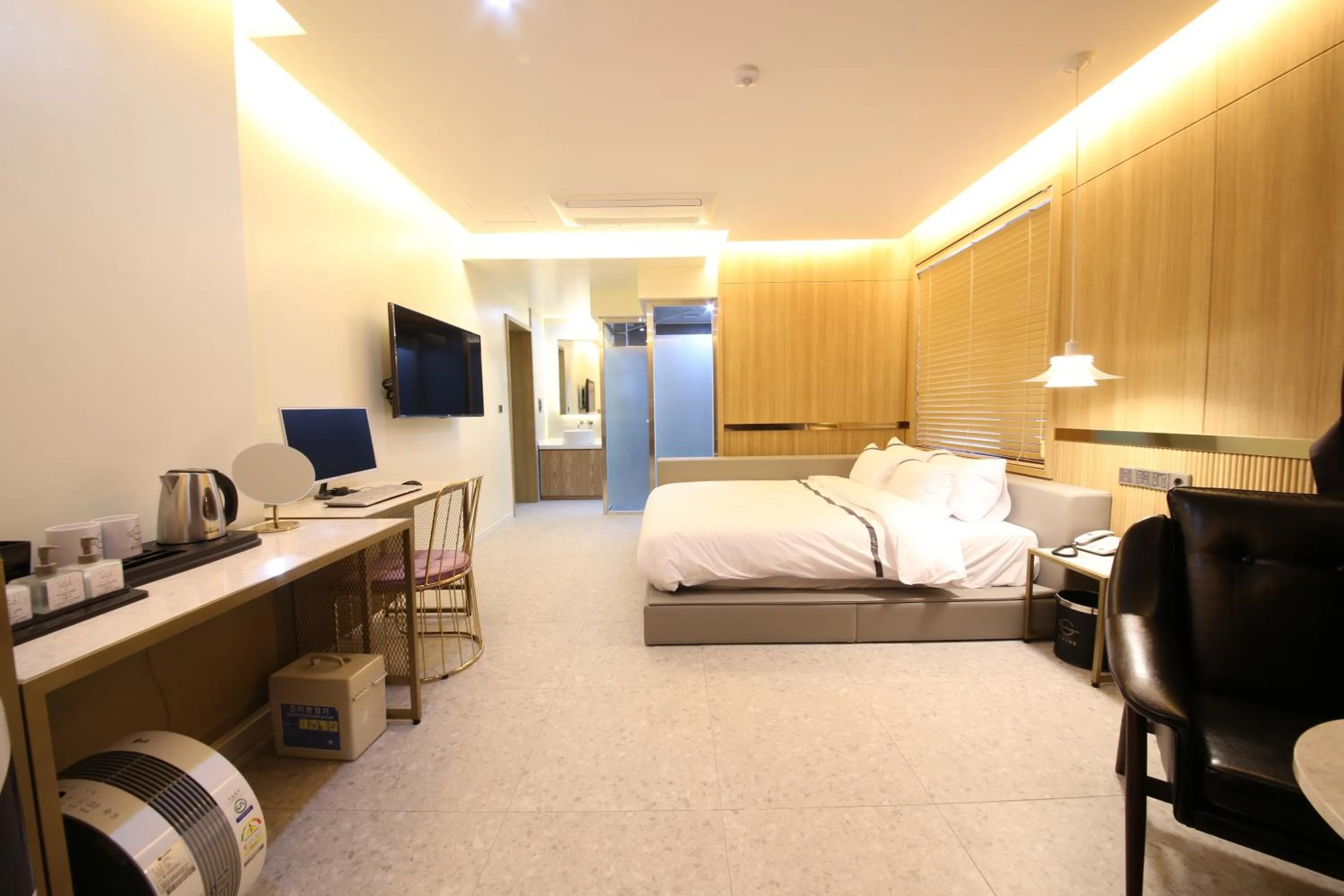 Bed in Suncheon Divine Hotel