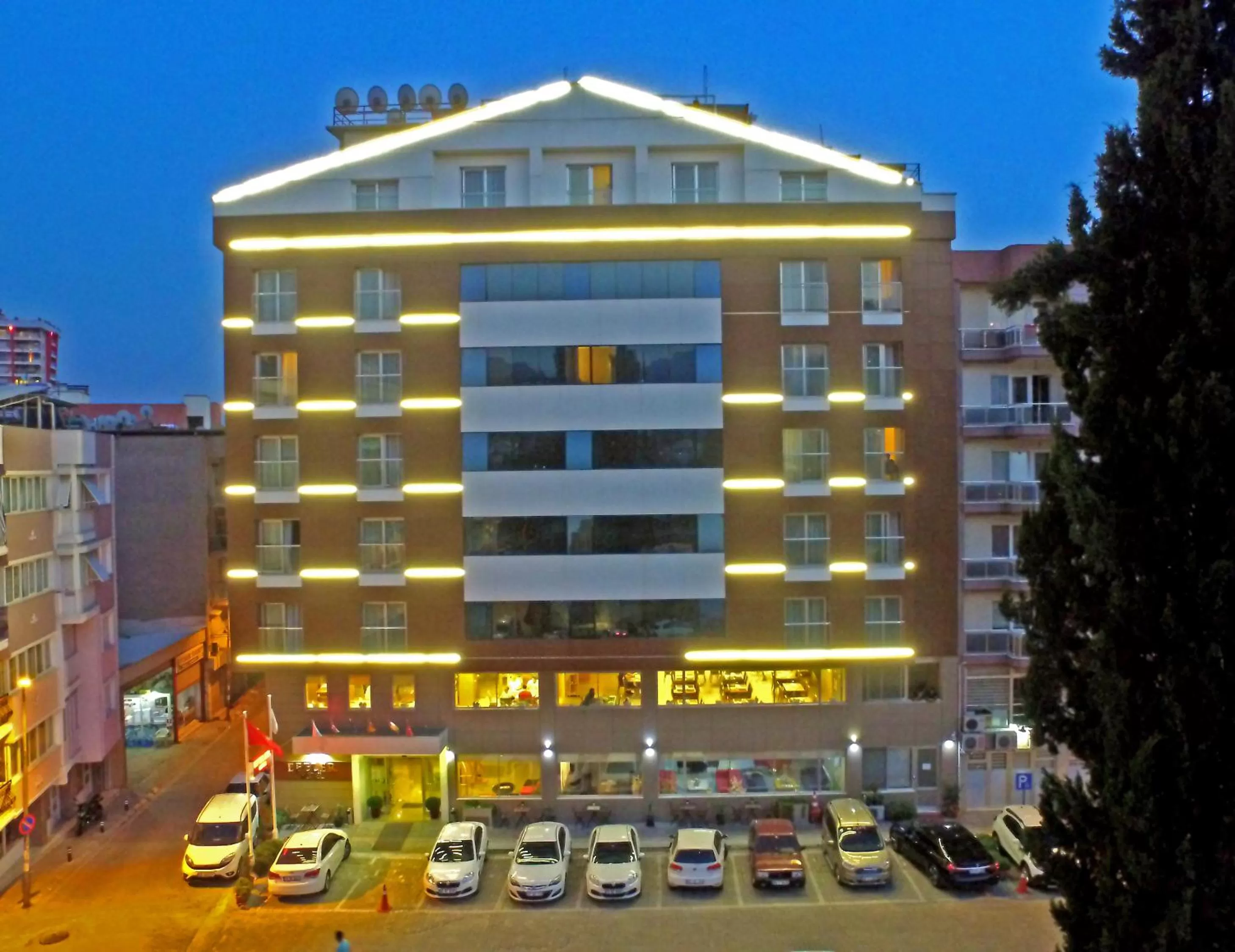 Bird's eye view in Efeler Hotel
