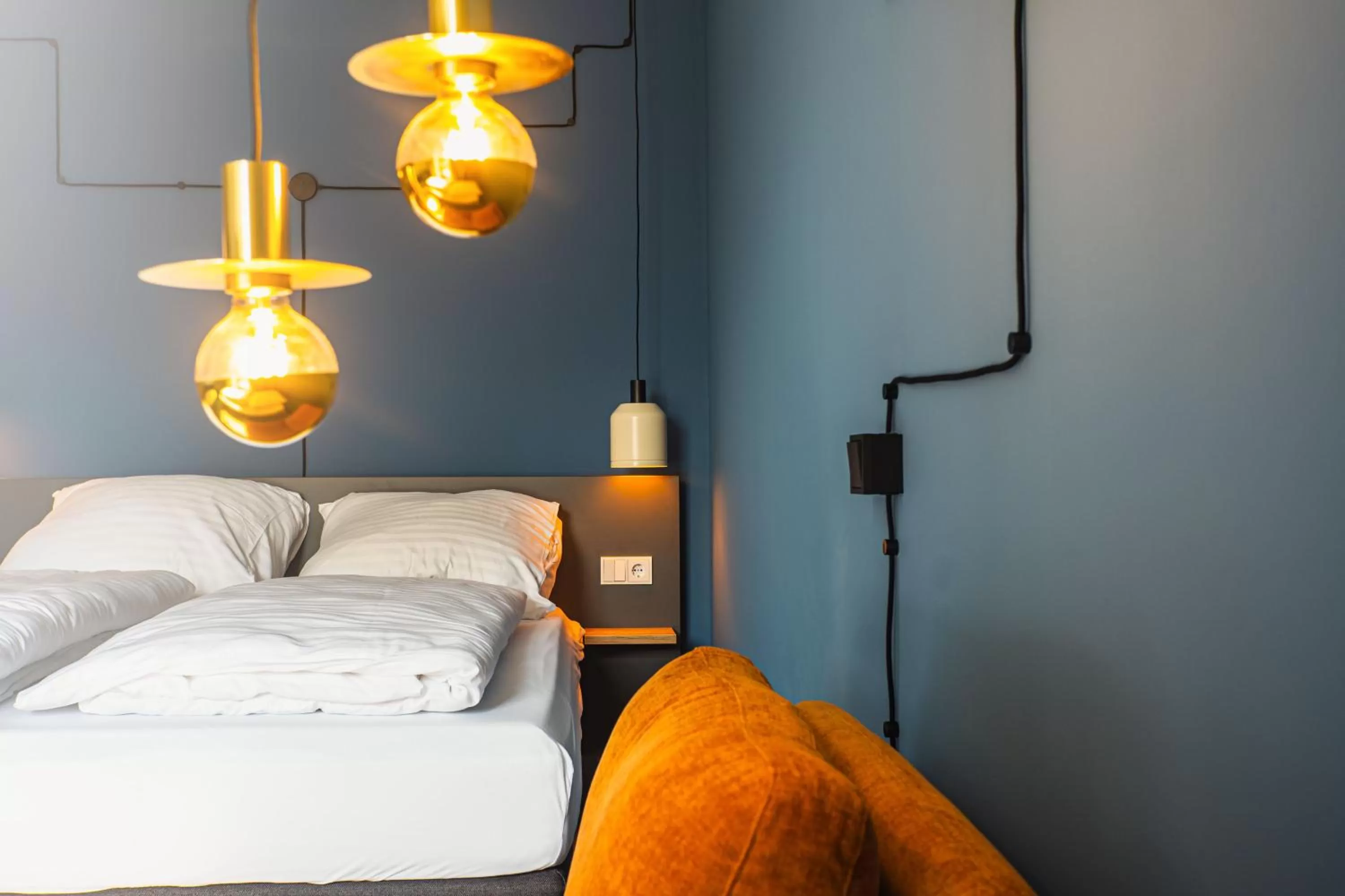 Bed in Nena Apartments Bochum City