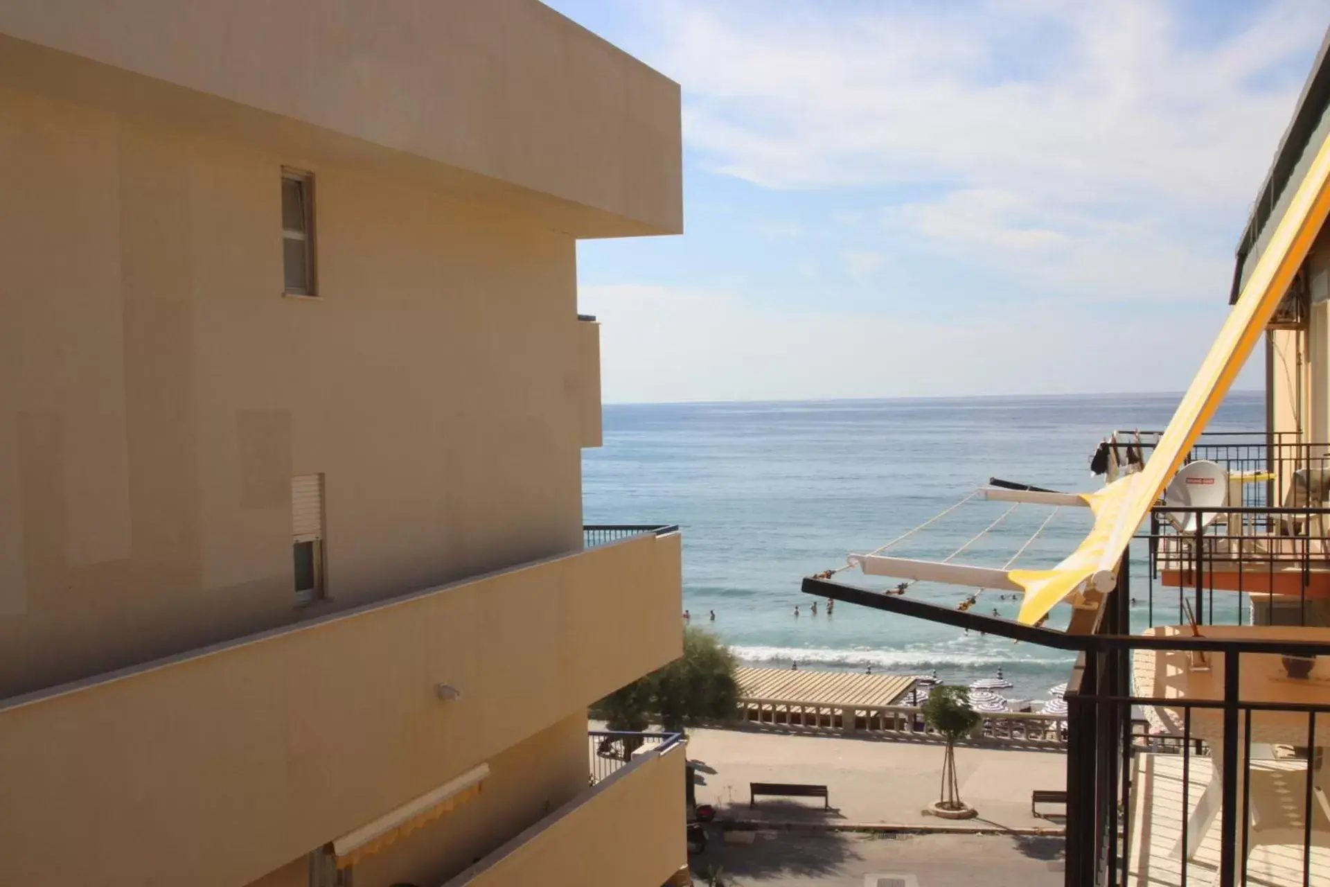 Balcony/Terrace, Sea View in B&B Le Suites di Costanza