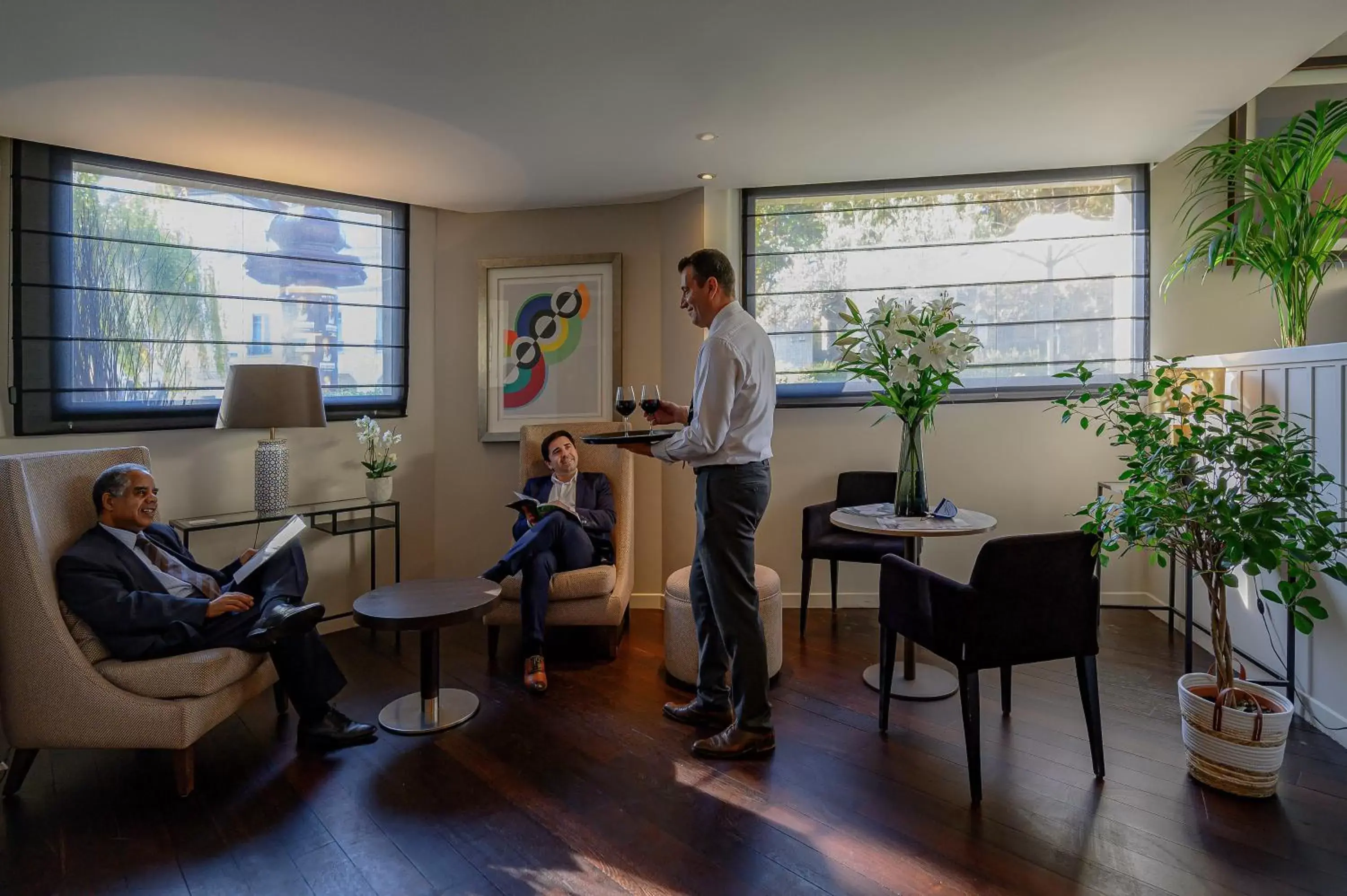 Living room in Hôtel Quorum