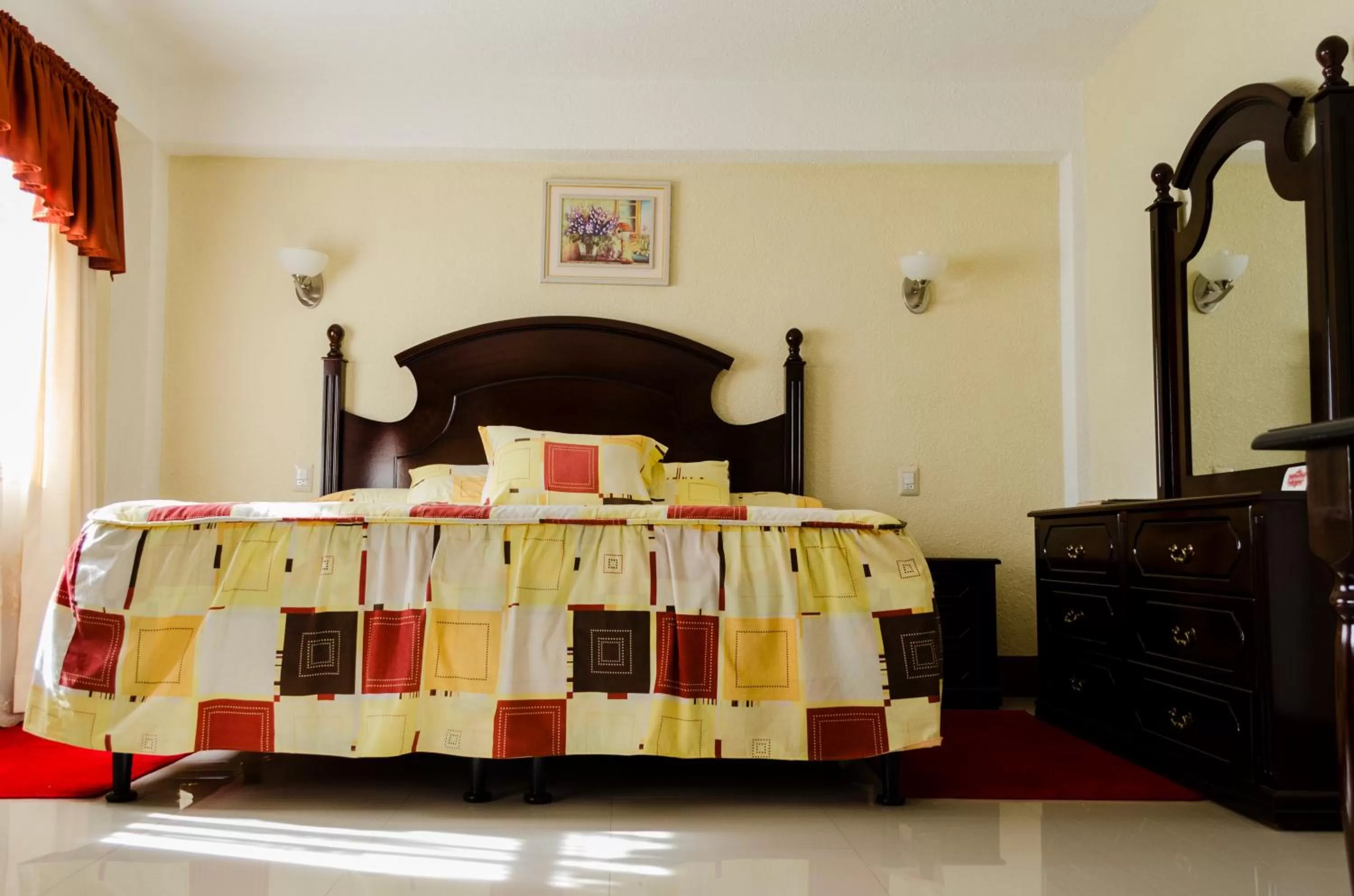 Bed in Hotel Las Americas