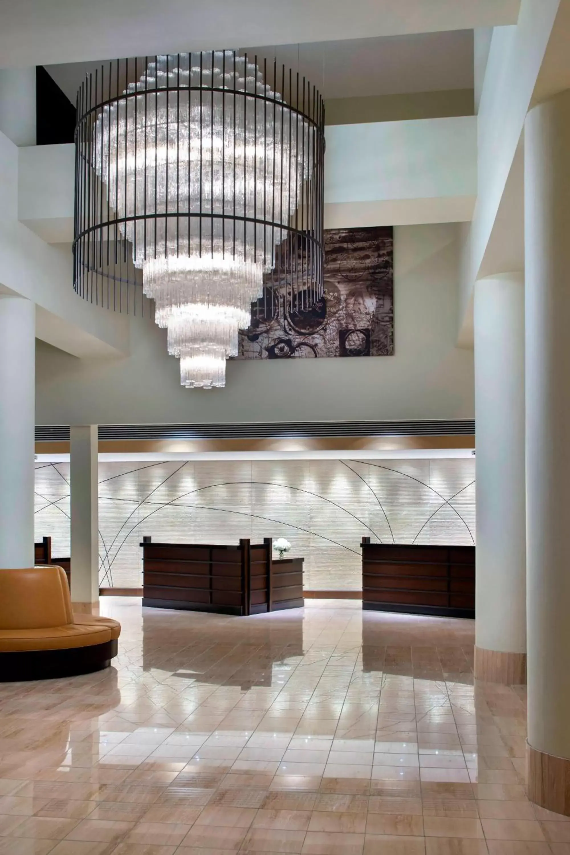 Property building, Lobby/Reception in Newark Liberty International Airport Marriott