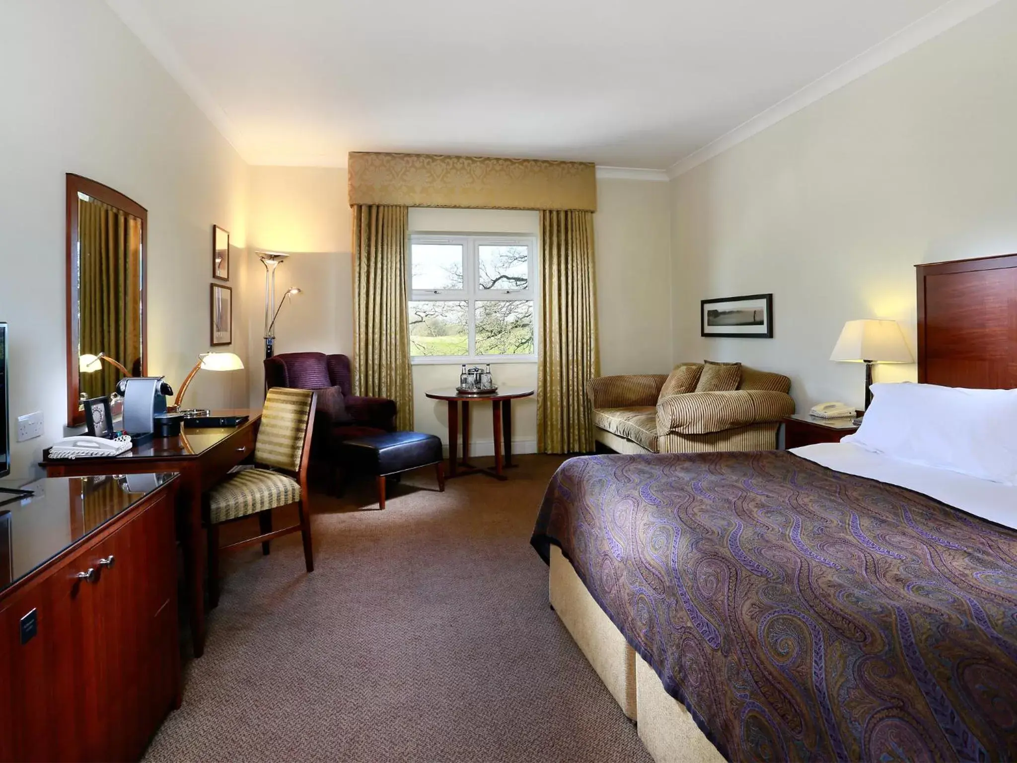 Bedroom, Room Photo in Macdonald Portal Hotel, Golf & Spa Cobblers Cross, Cheshire