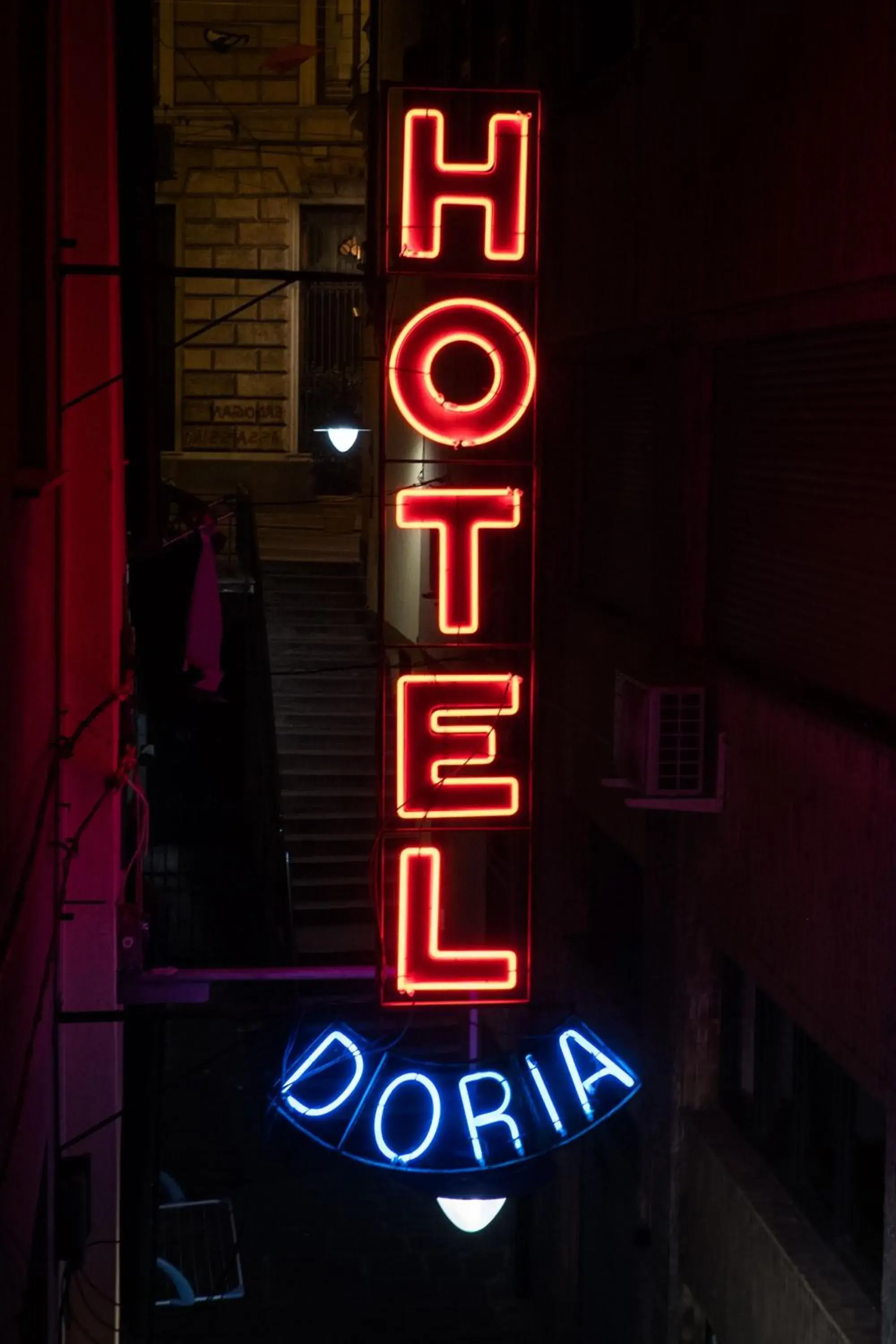Property building, Property Logo/Sign in Hotel Doria