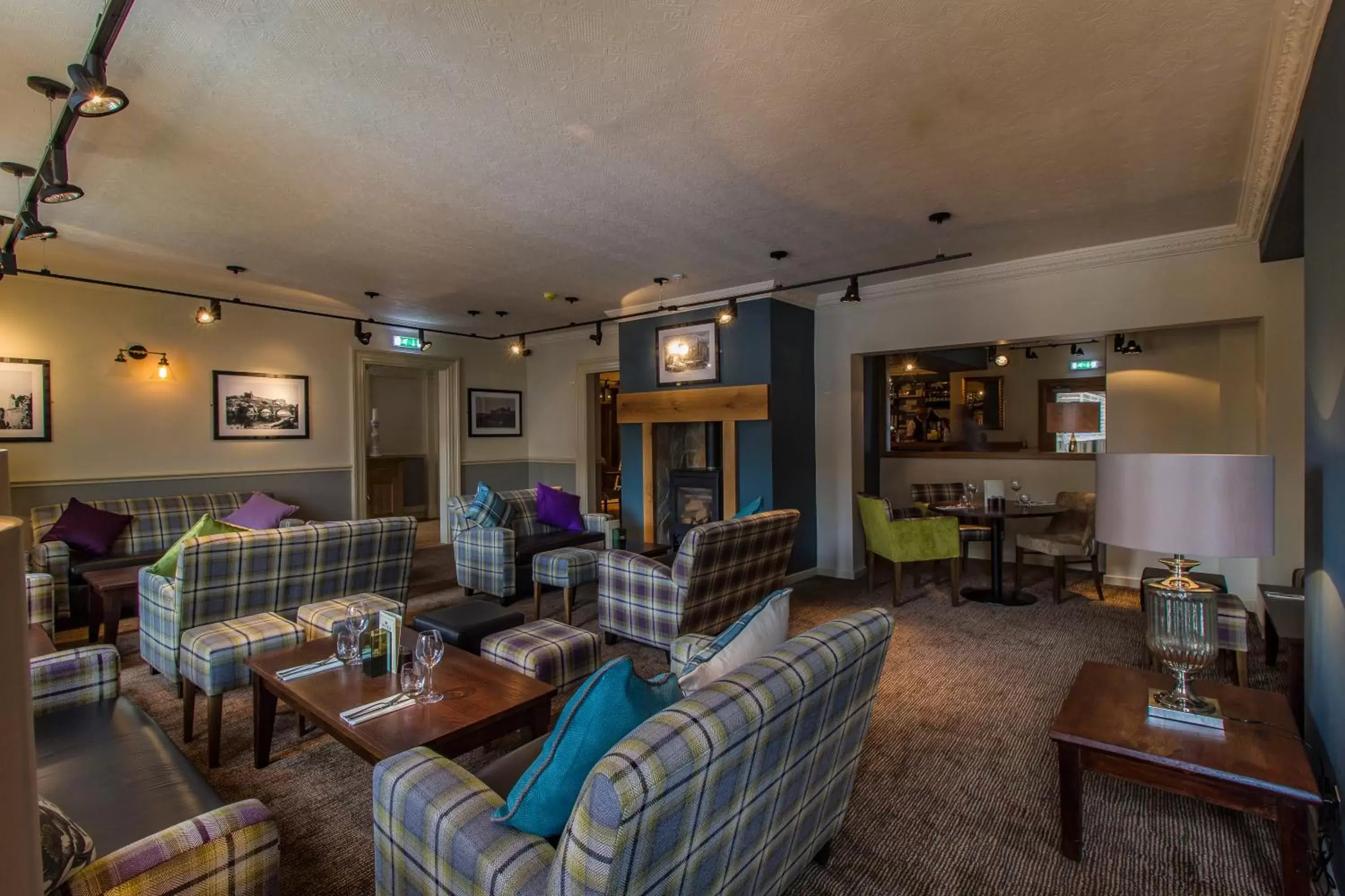 Coffee/tea facilities, Lounge/Bar in The Kings Head Hotel, Richmond, North Yorkshire