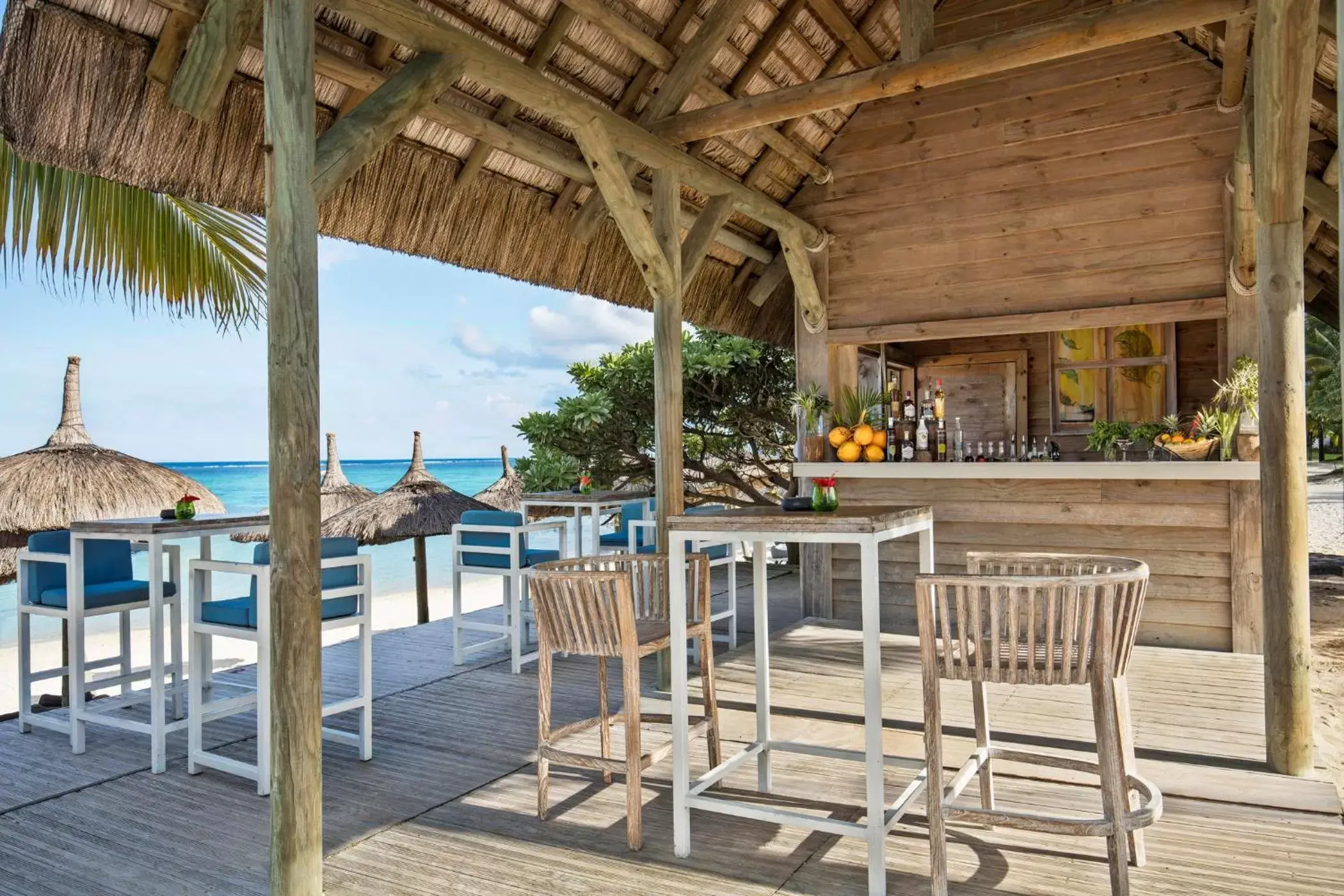 Lounge or bar in Long Beach Mauritius