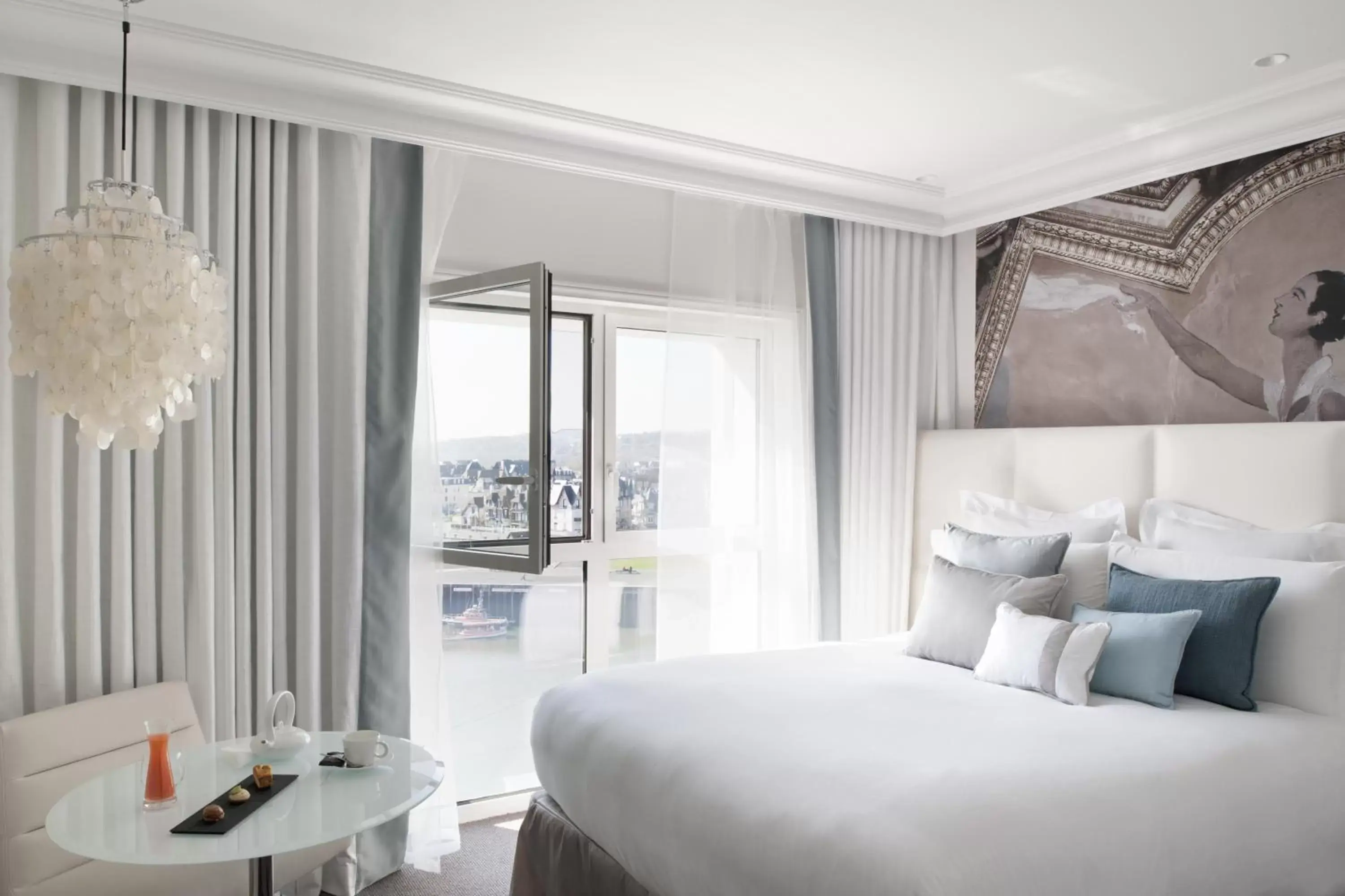 Bedroom in Cures Marines Hotel & Spa Trouville - MGallery Collection