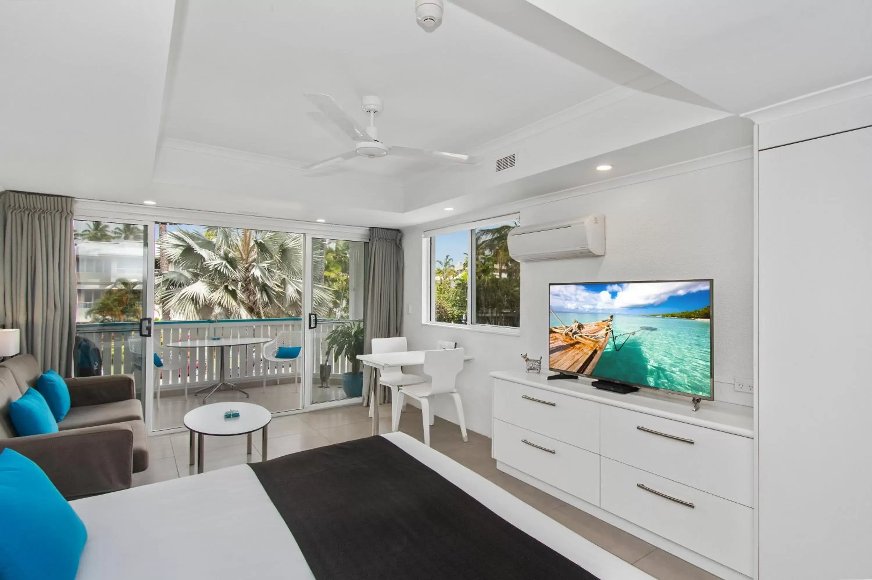 Living room in By The Sea Port Douglas