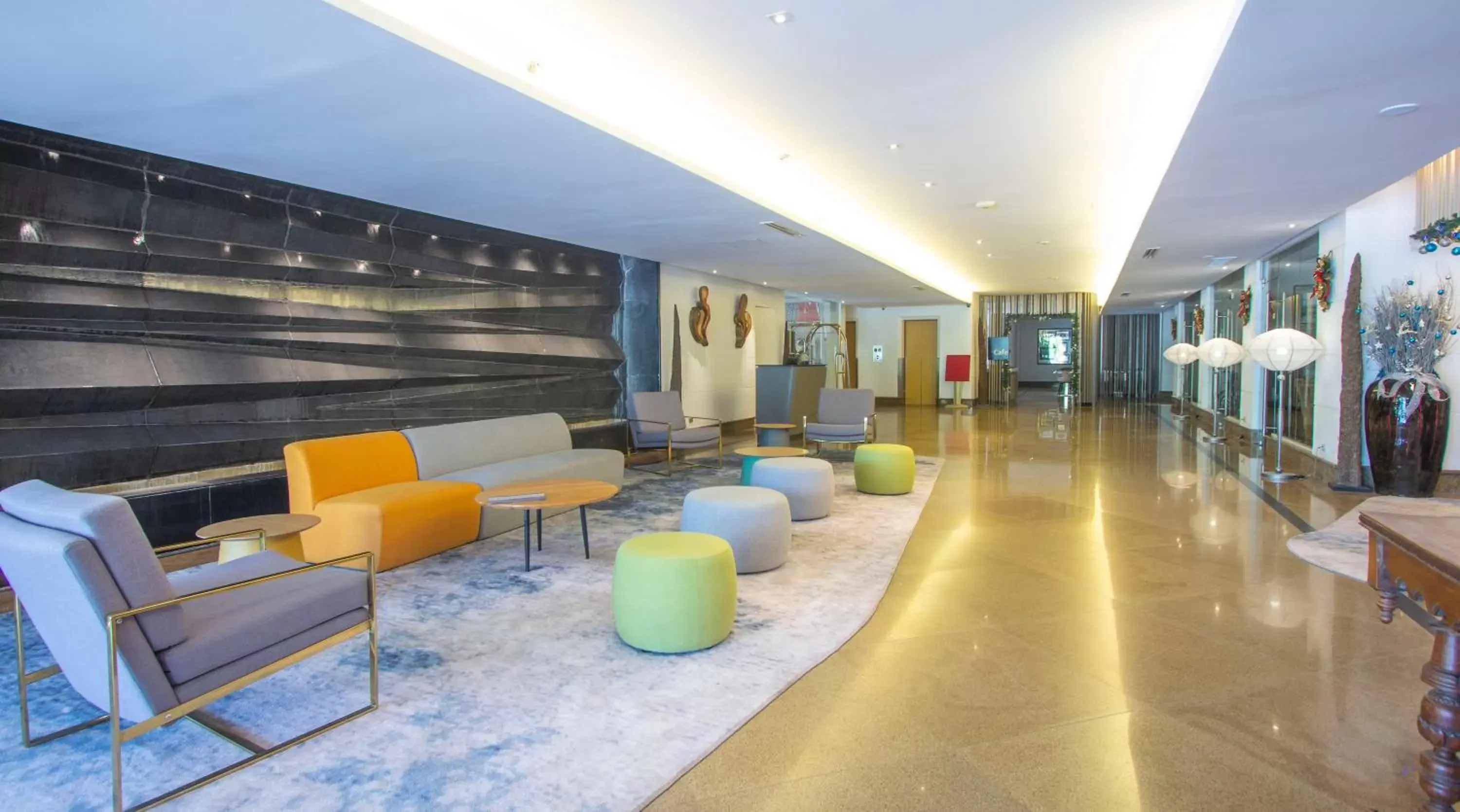 Lobby or reception in Crown Regency Suites Mactan Lobby or reception in Crown Regency Suites Mactan