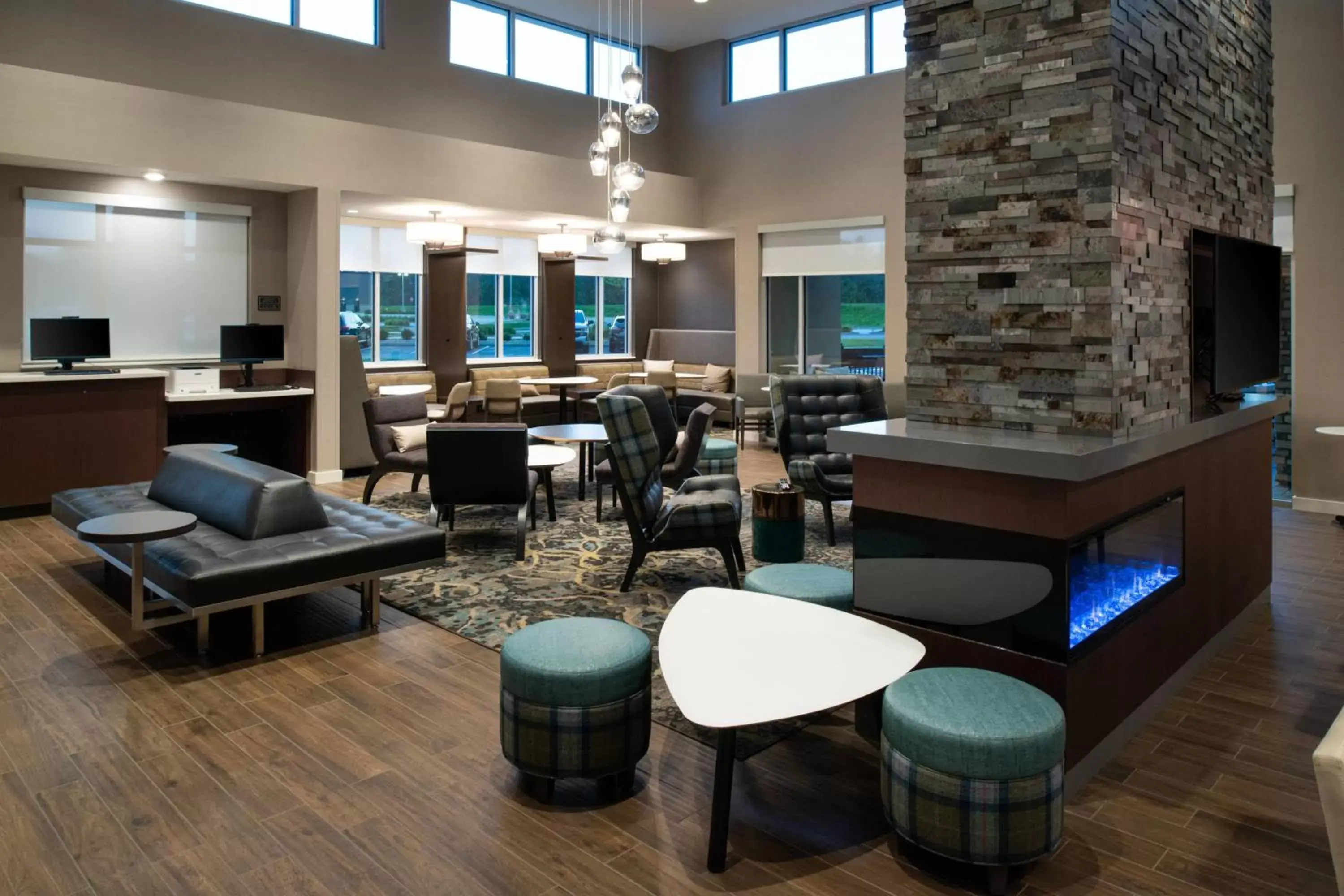 Lobby or reception in Residence Inn by Marriott St Louis Chesterfield