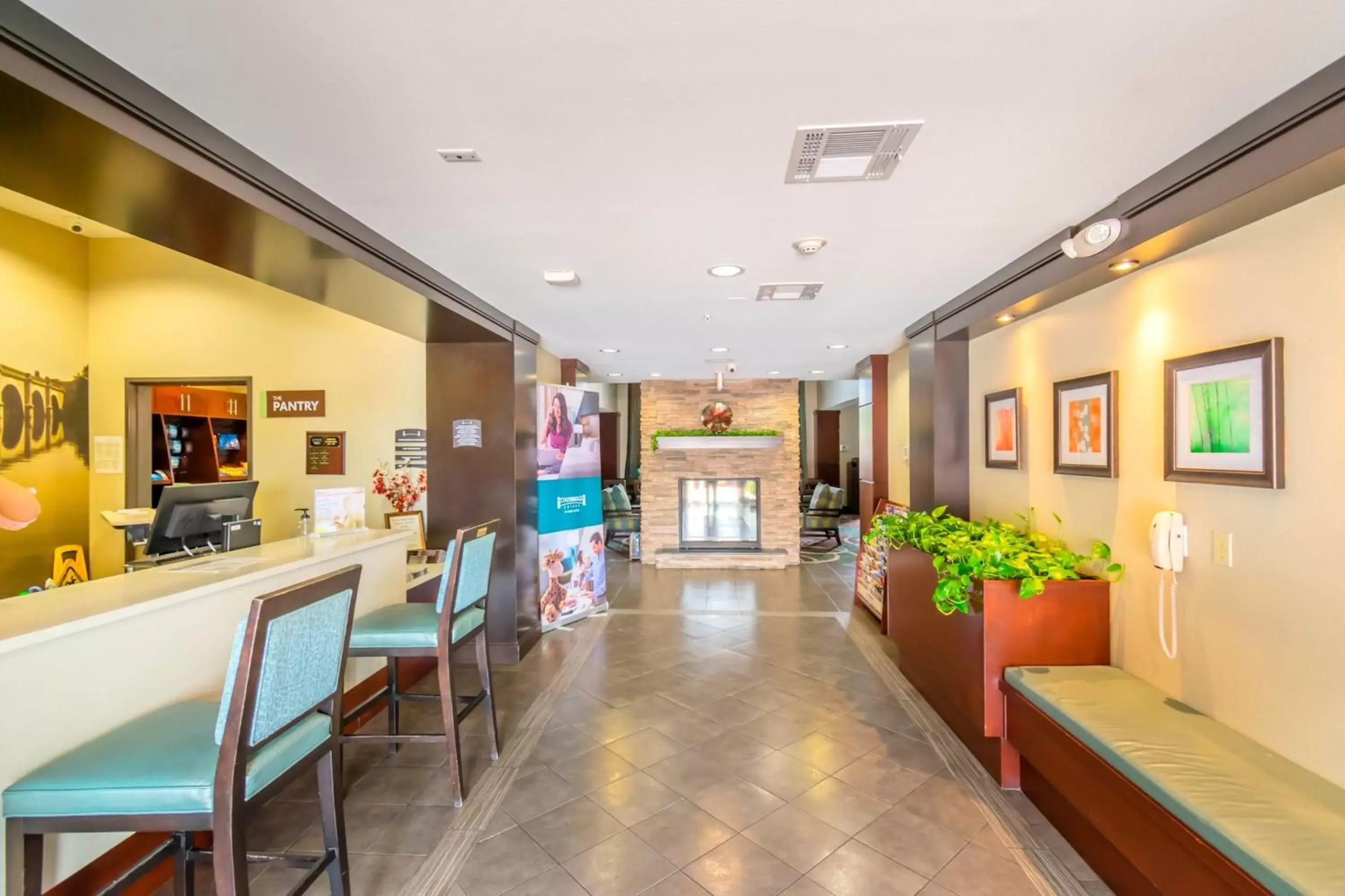 Property building, Lobby/Reception in Staybridge Suites Houston - IAH Airport, an IHG Hotel