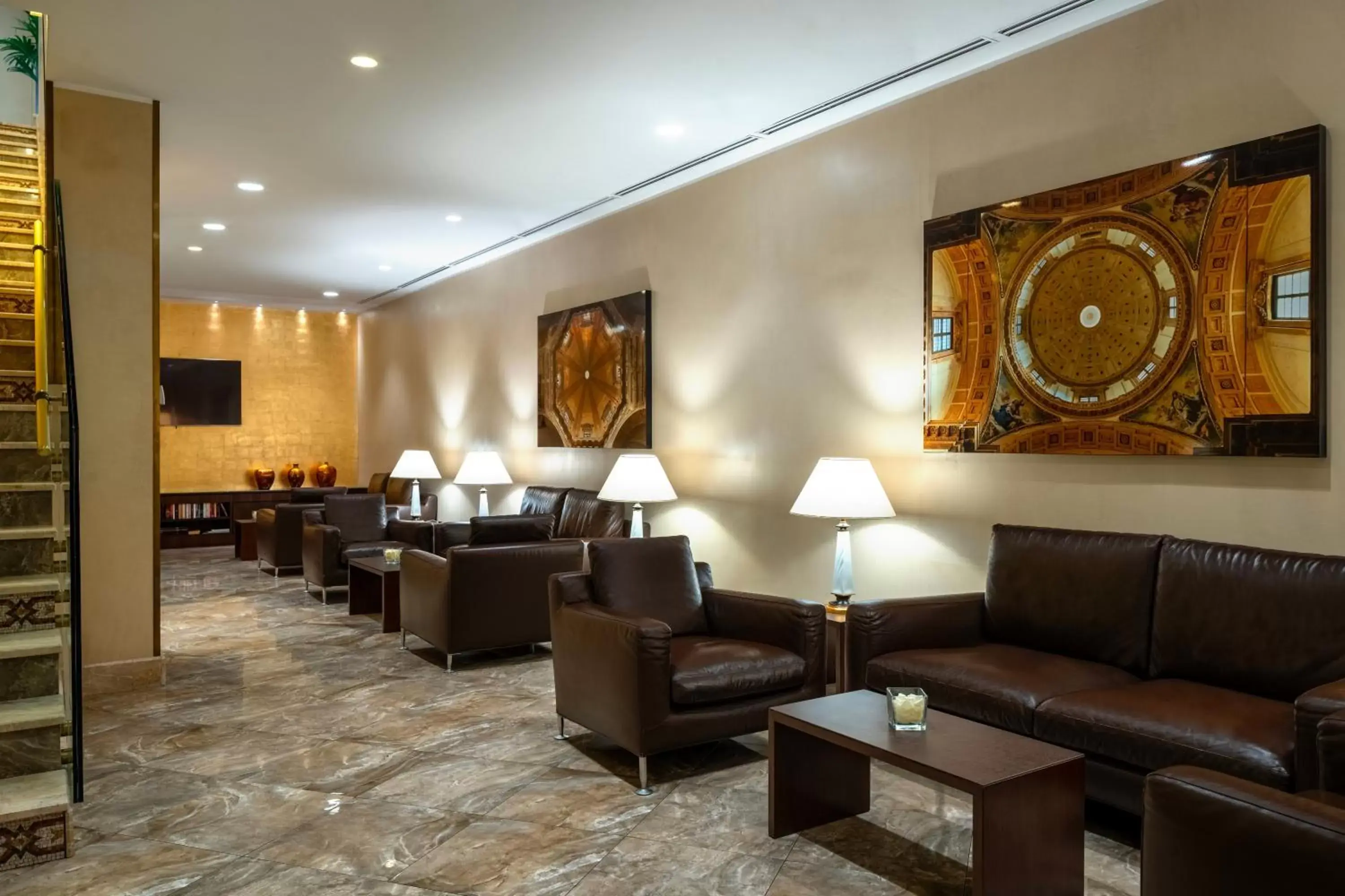 Lobby or reception, Lounge/Bar in UNAHOTELS Galles Milano