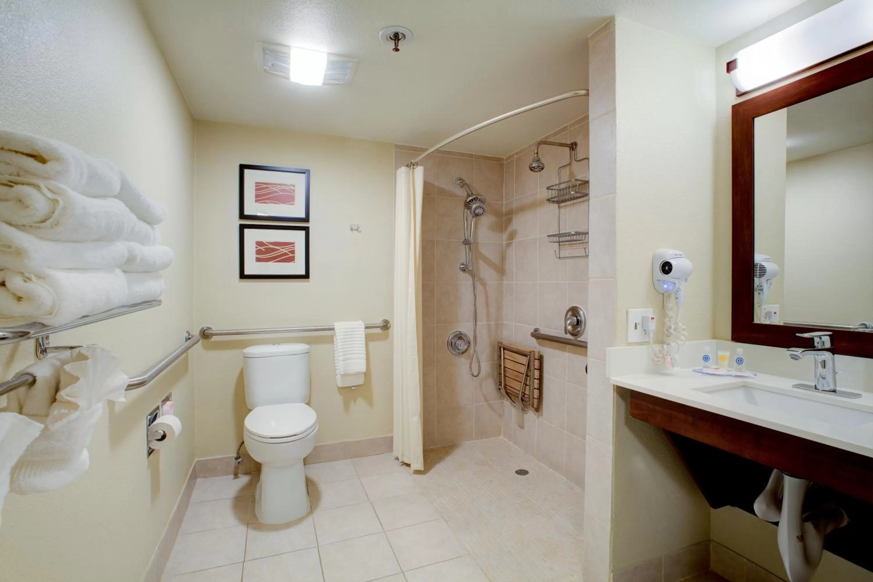 Shower in Comfort Inn Sunnyvale - Silicon Valley