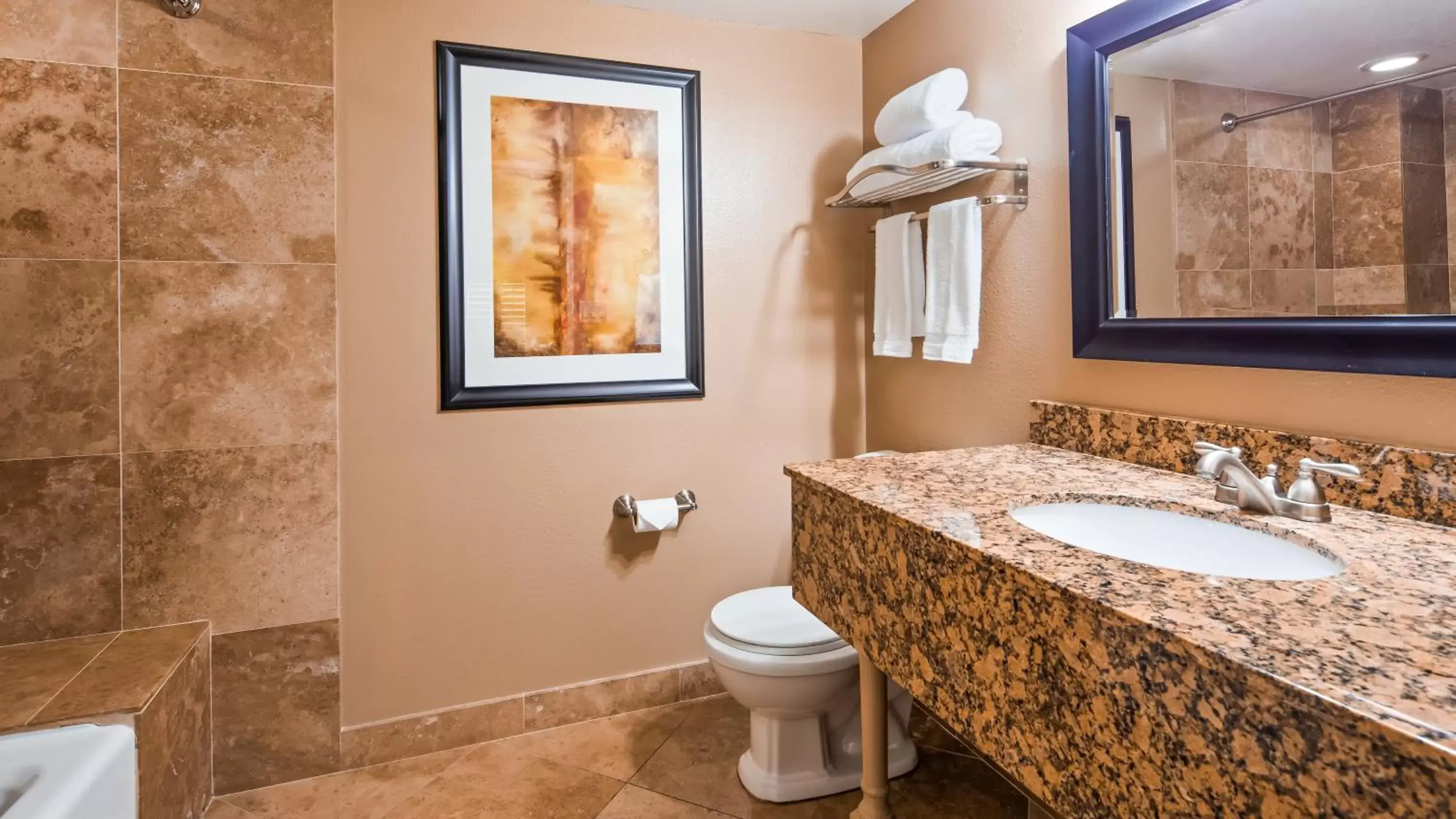 Bathroom in Best Western Plus Casino Royale - Center Strip