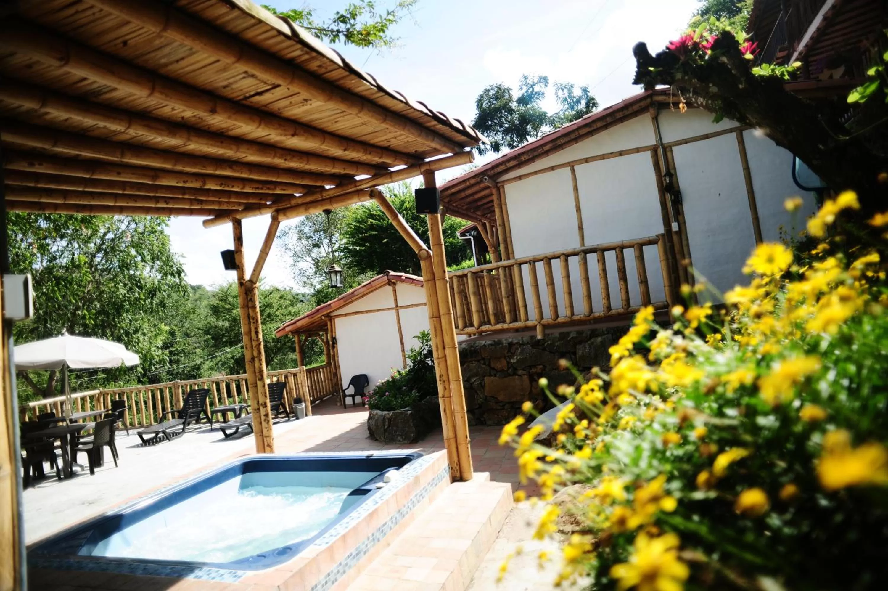 Hot Tub, Swimming Pool in Hotel Terrazas de la Candelaria