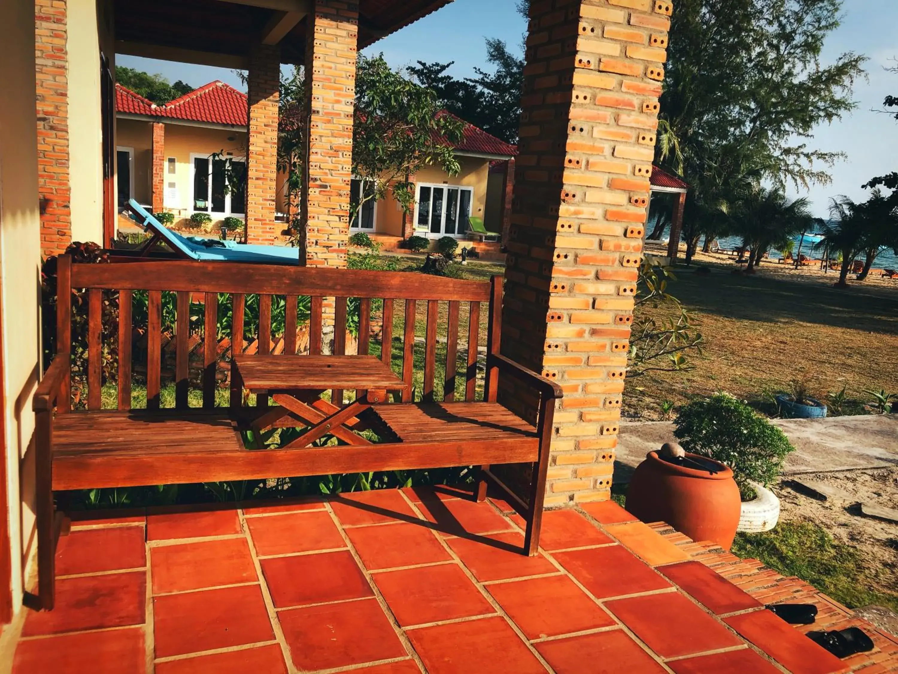 Balcony/Terrace in Vung Bau Resort