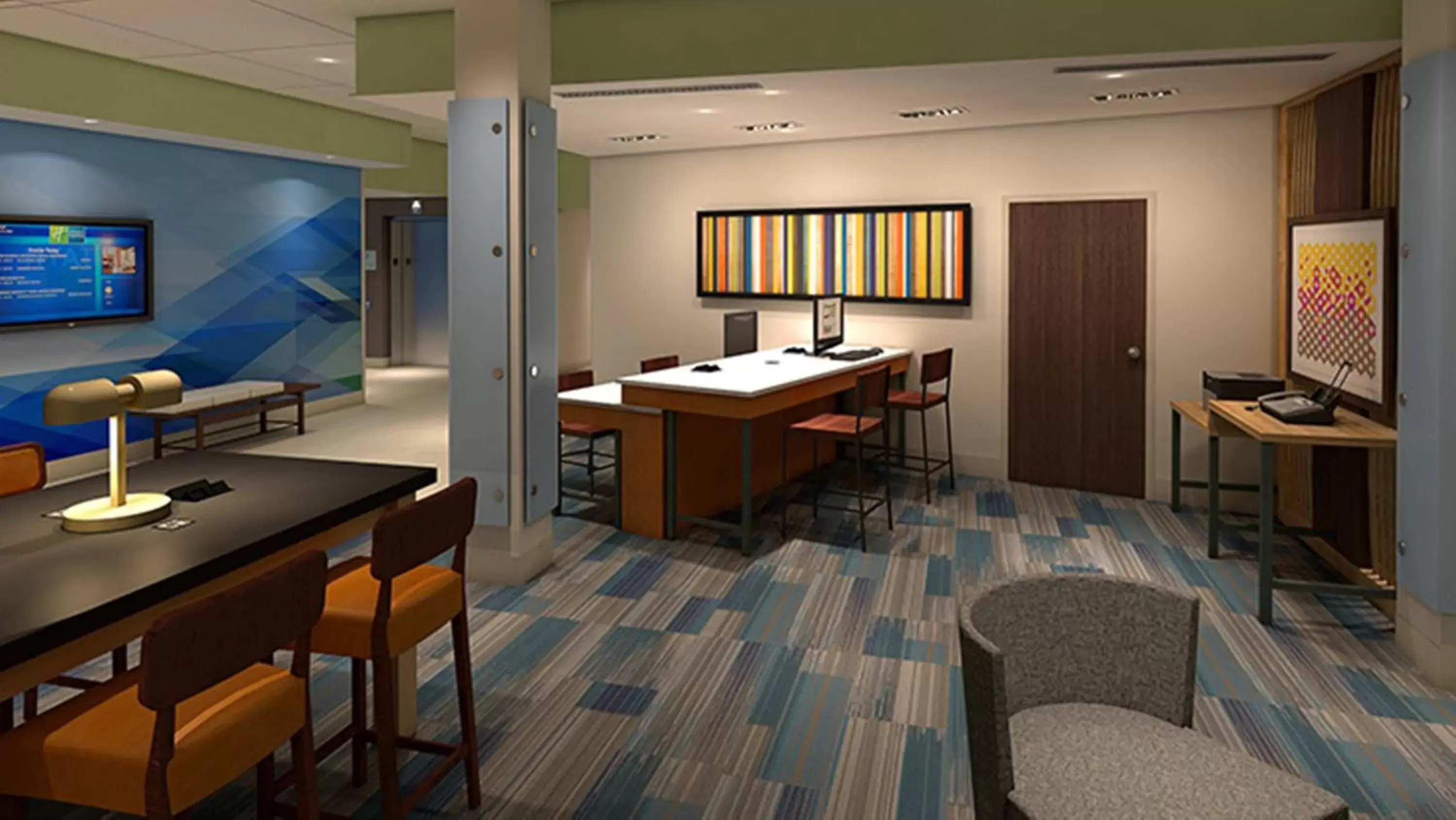 Property building, TV/Entertainment Center in Holiday Inn Express & Suites Taylor, an IHG Hotel