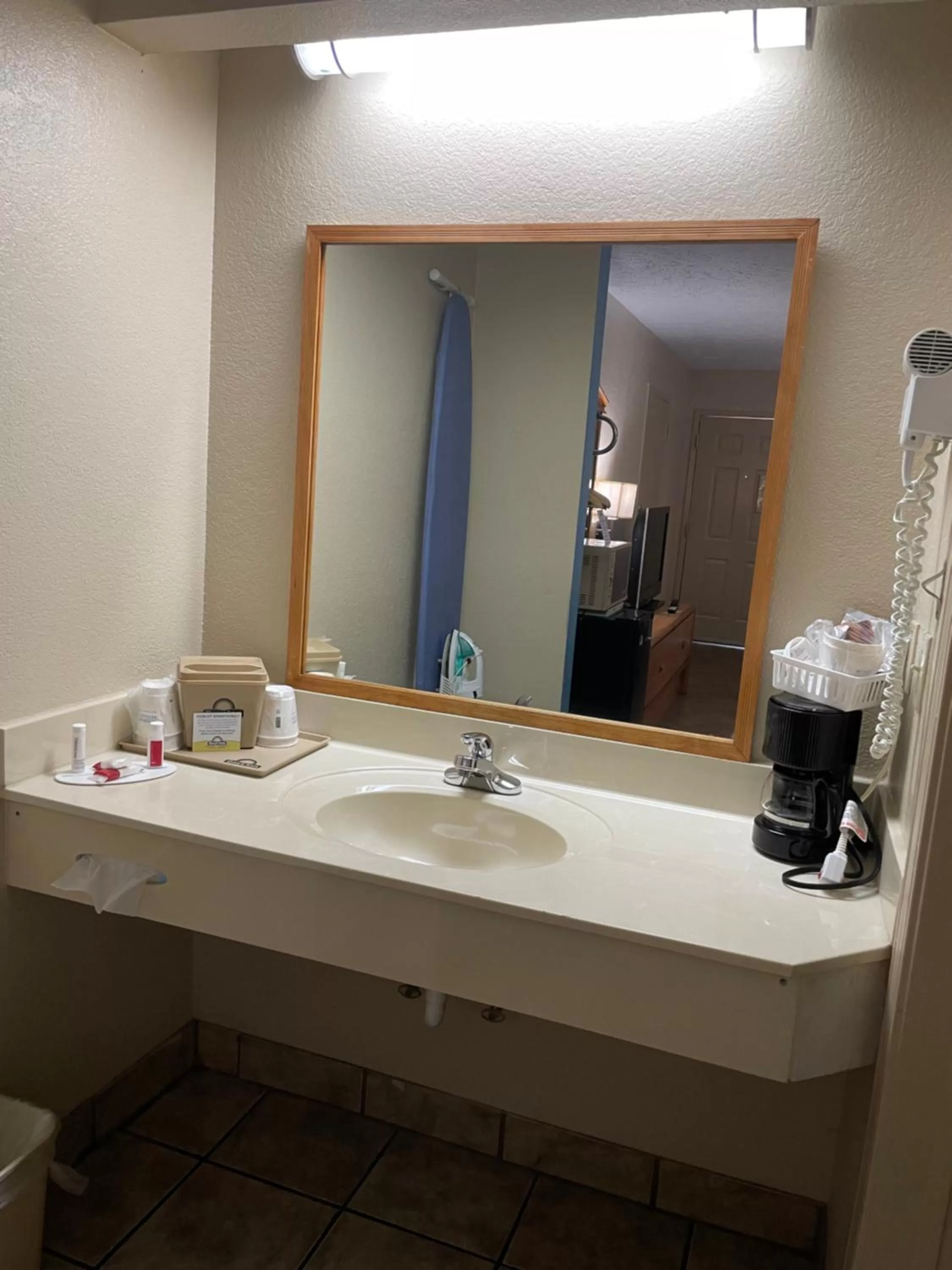 Bathroom in Days Inn by Wyndham Lexington