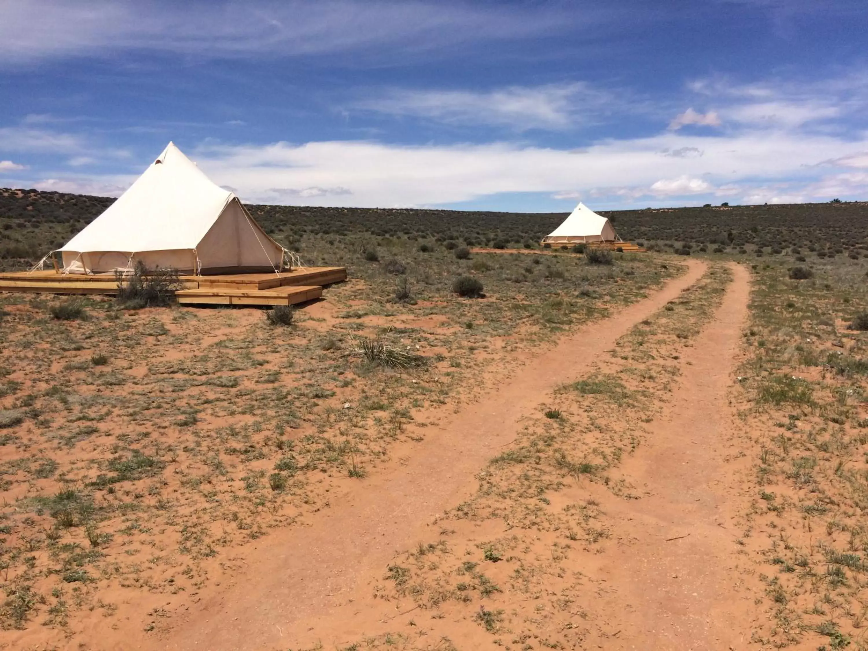 Natural landscape in Shash Dine' EcoRetreat