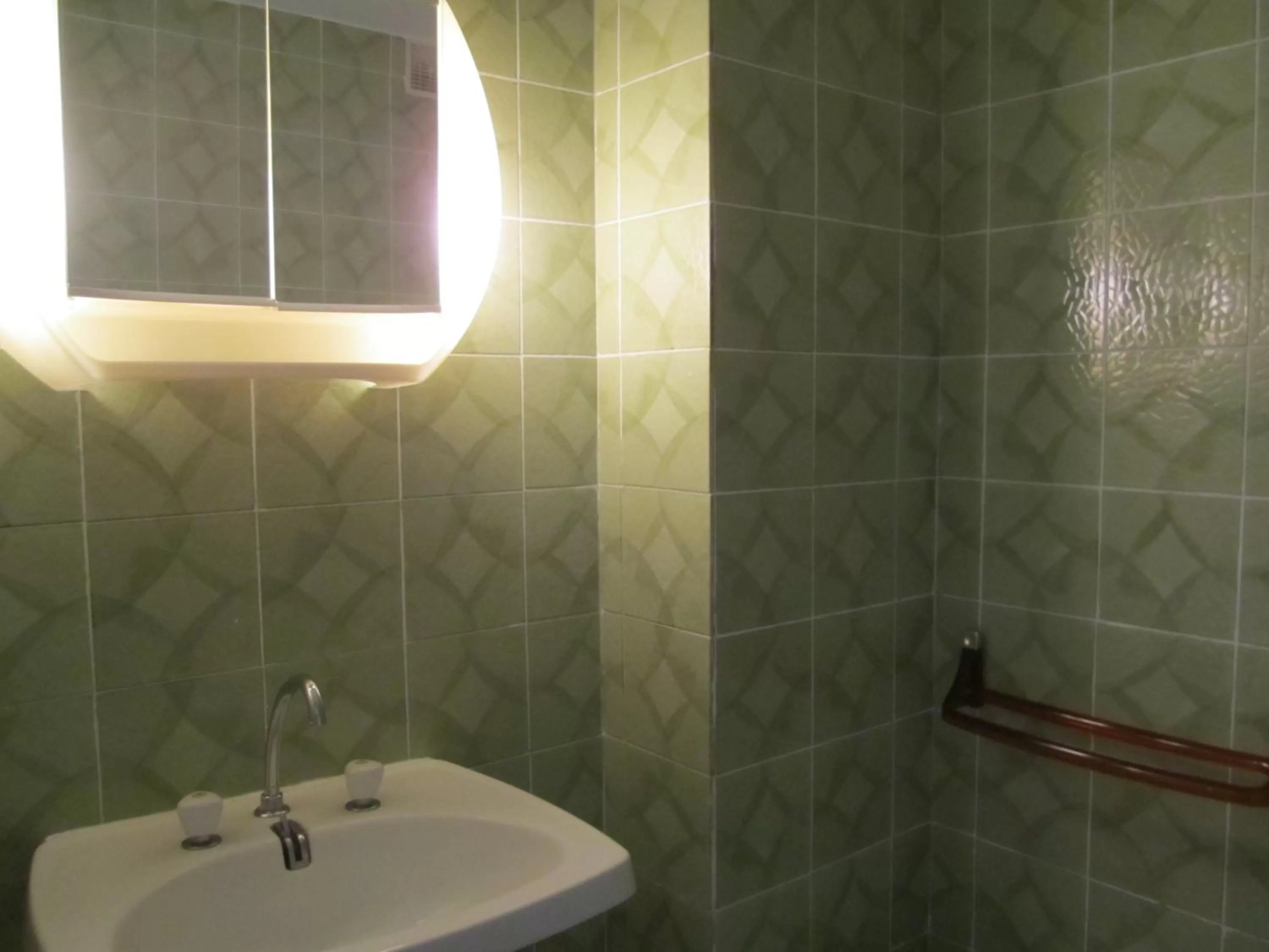 Bathroom in Motel Saint Francois