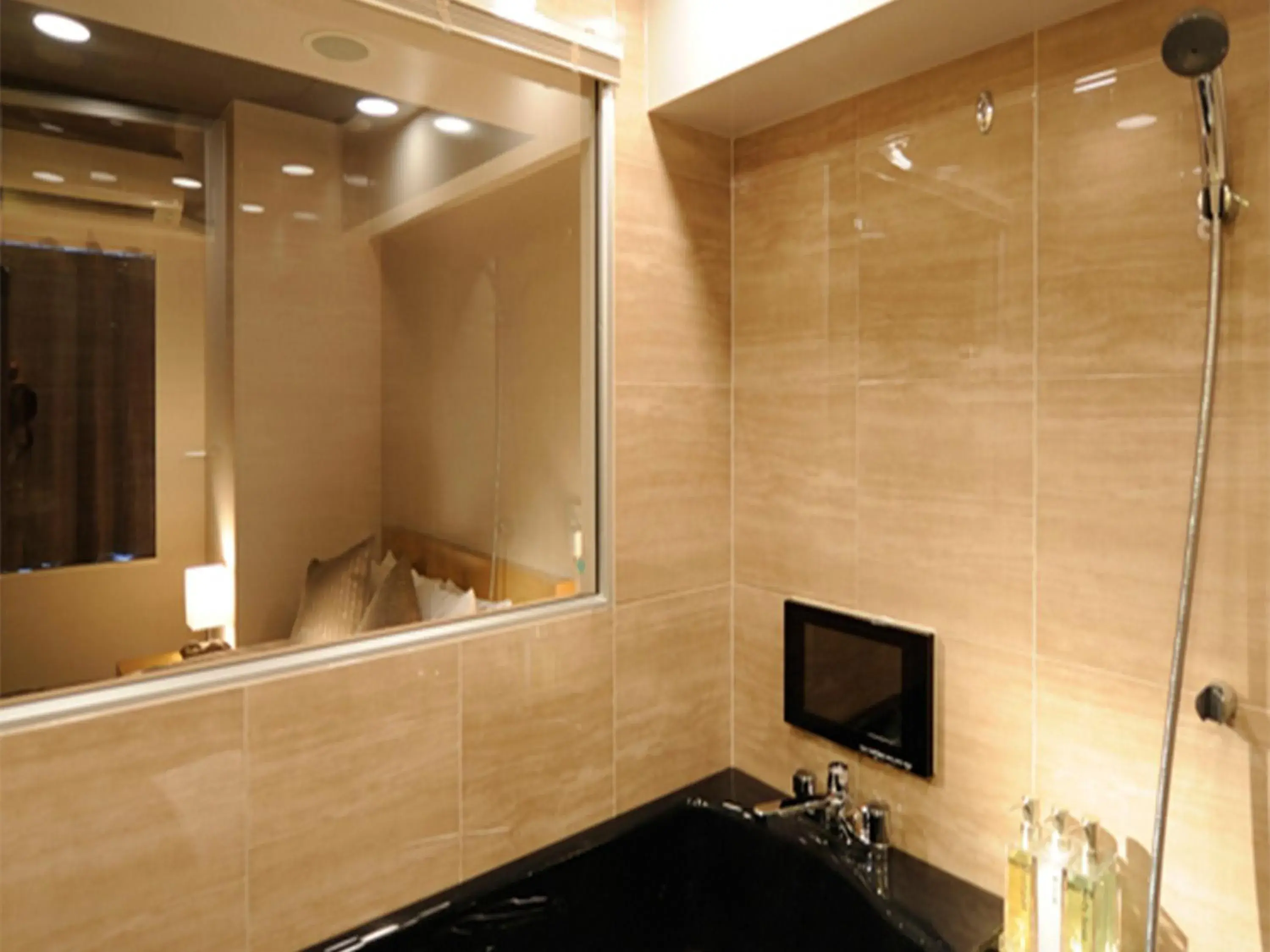 Bathroom, TV/Entertainment Center in Roppongi Hotel S