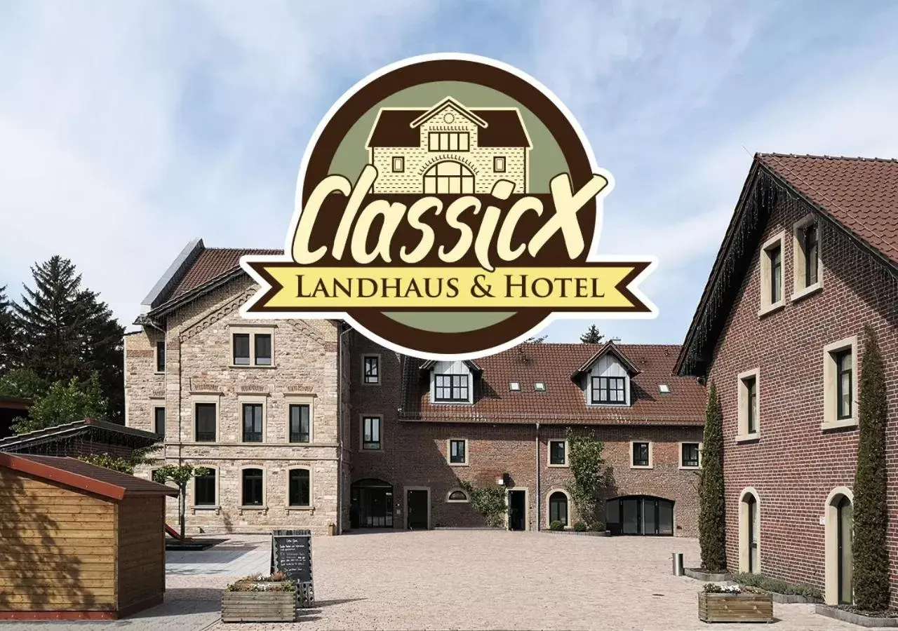 Property building in ClassicX Landhaus & Hotel - Bed & Breakfast