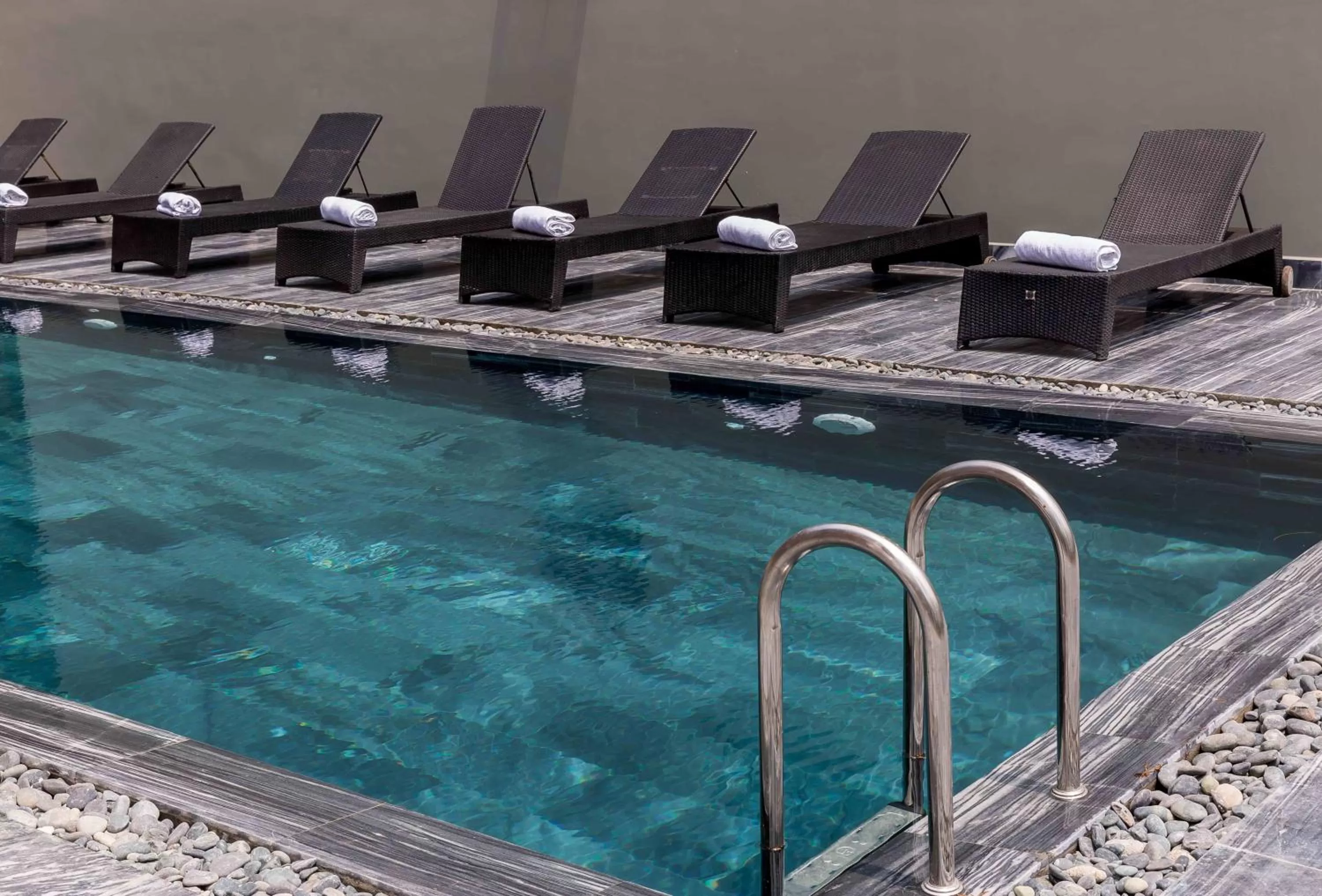 Swimming pool in Sol An Bang Beach Resort & Spa