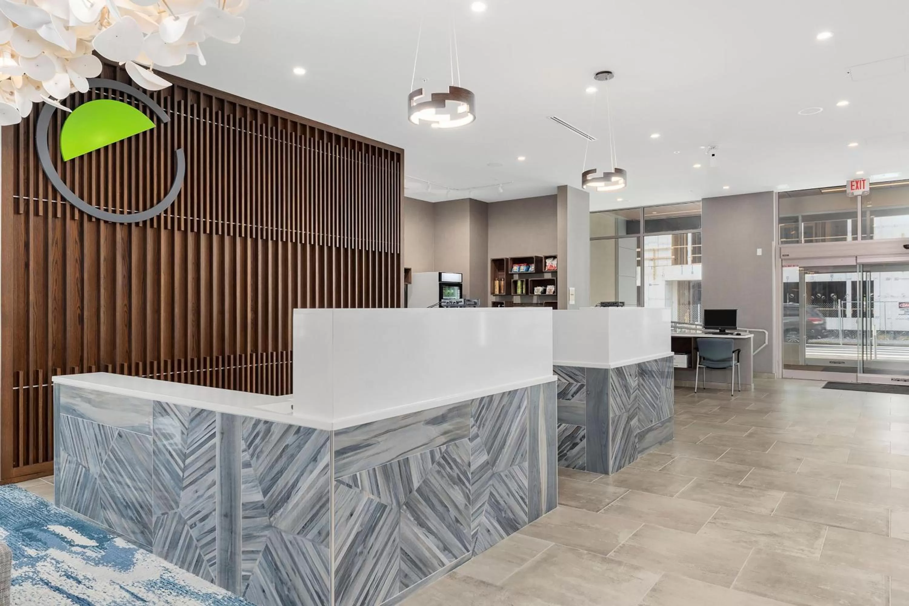Lobby or reception in Element Hampton Peninsula Town Center