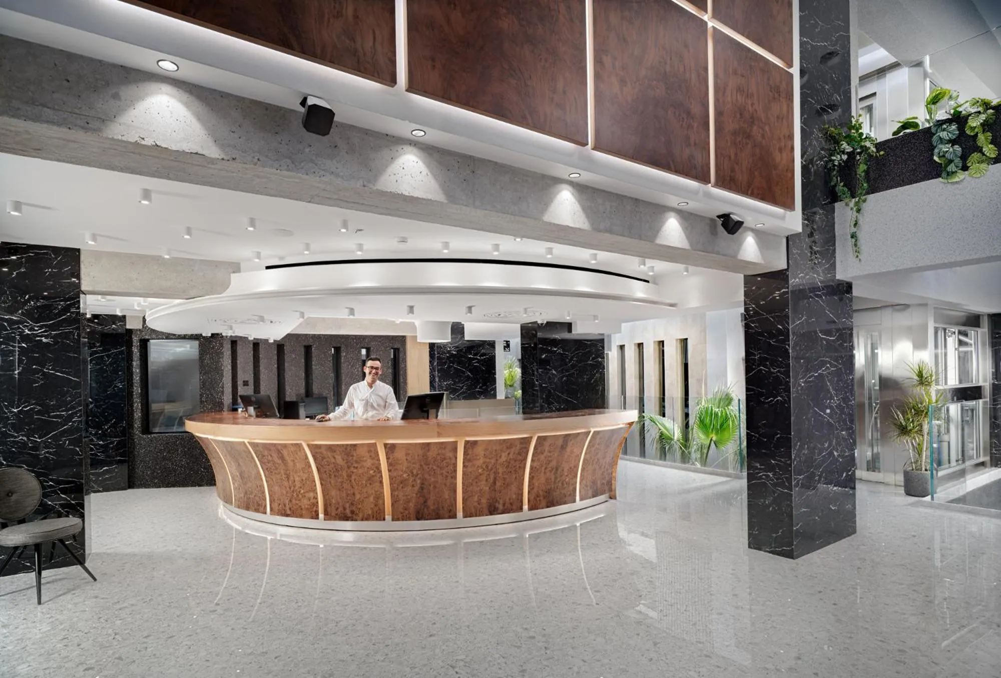 Lobby or reception in Nautilux Rethymno by Mage Hotels