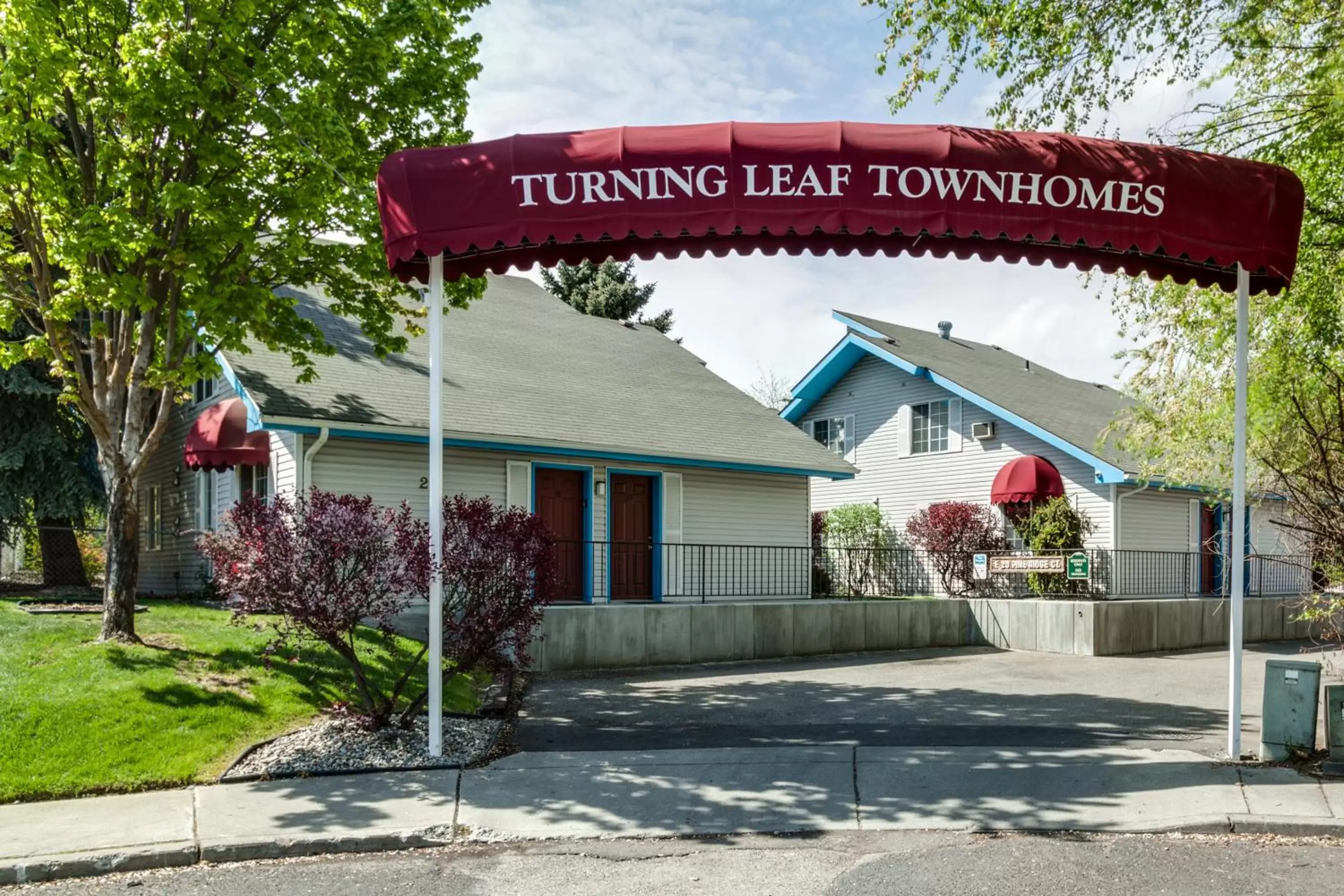 Property logo or sign, Property Building in Turning Leaf Townhome Suites