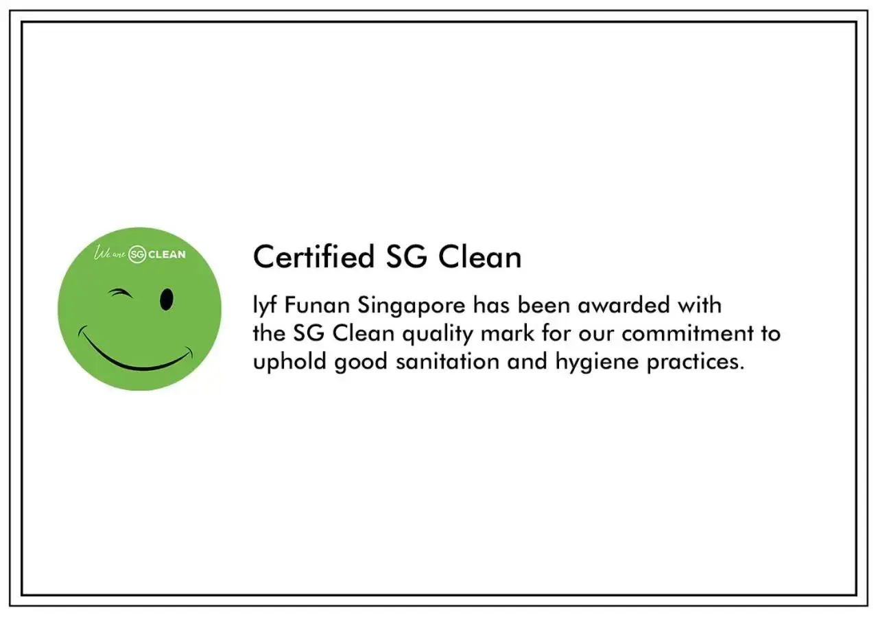 Certificate/Award in lyf Funan Singapore