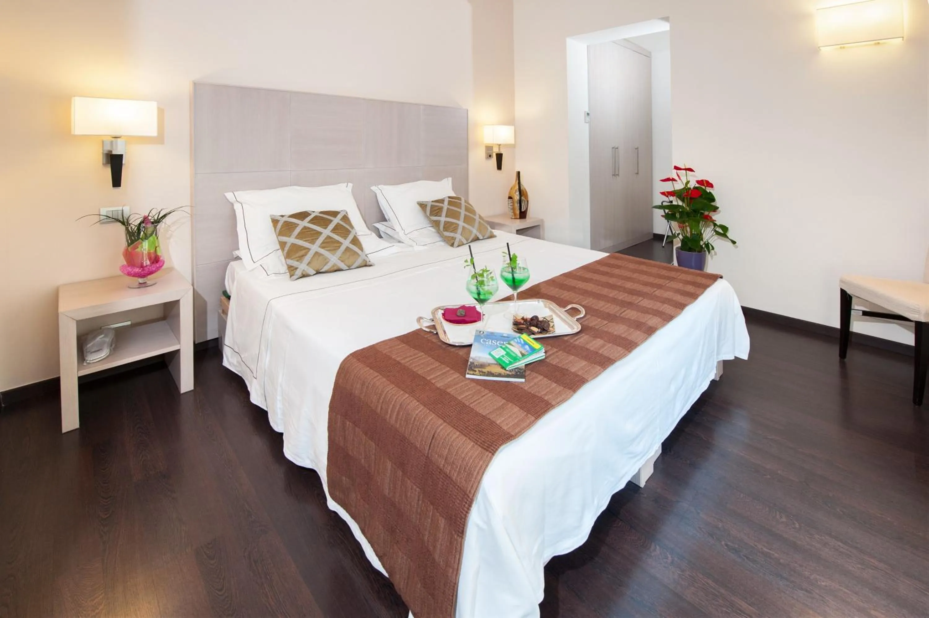 Decorative detail, Bed in Villa Maria Cristina