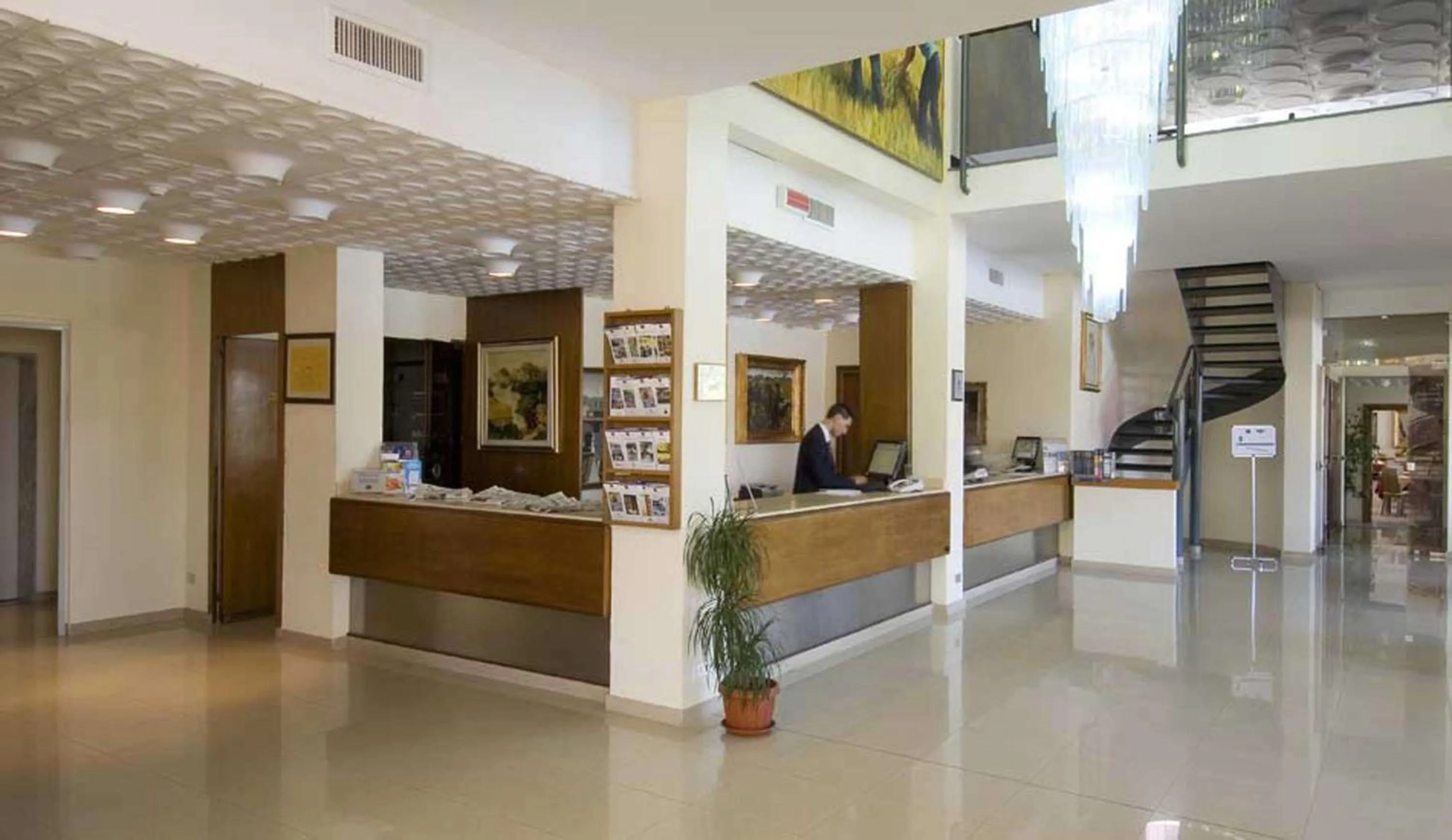 Lobby or reception in Hotel HR