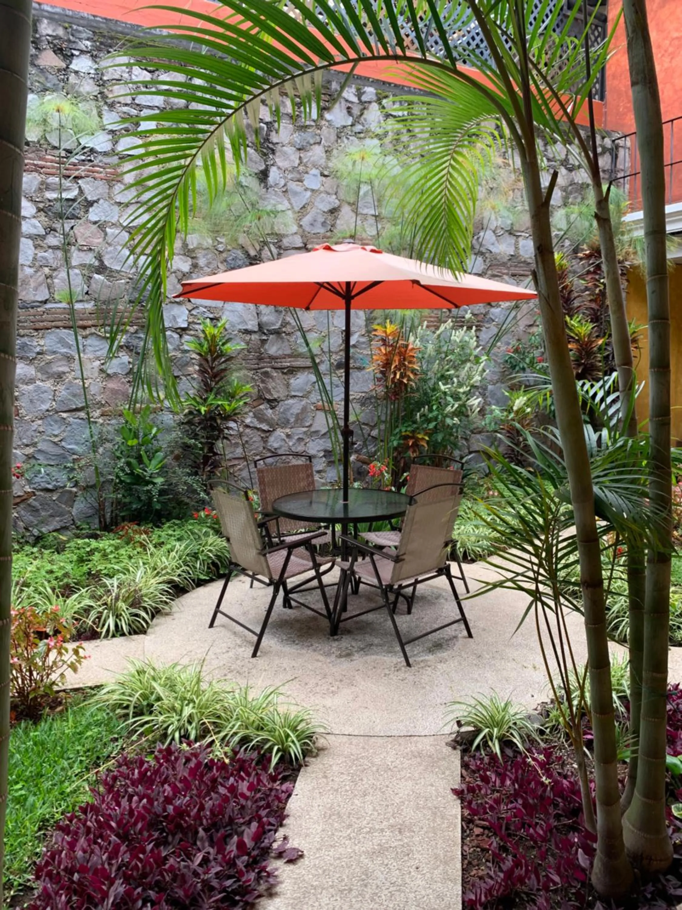 Garden in Casona del Conquistador