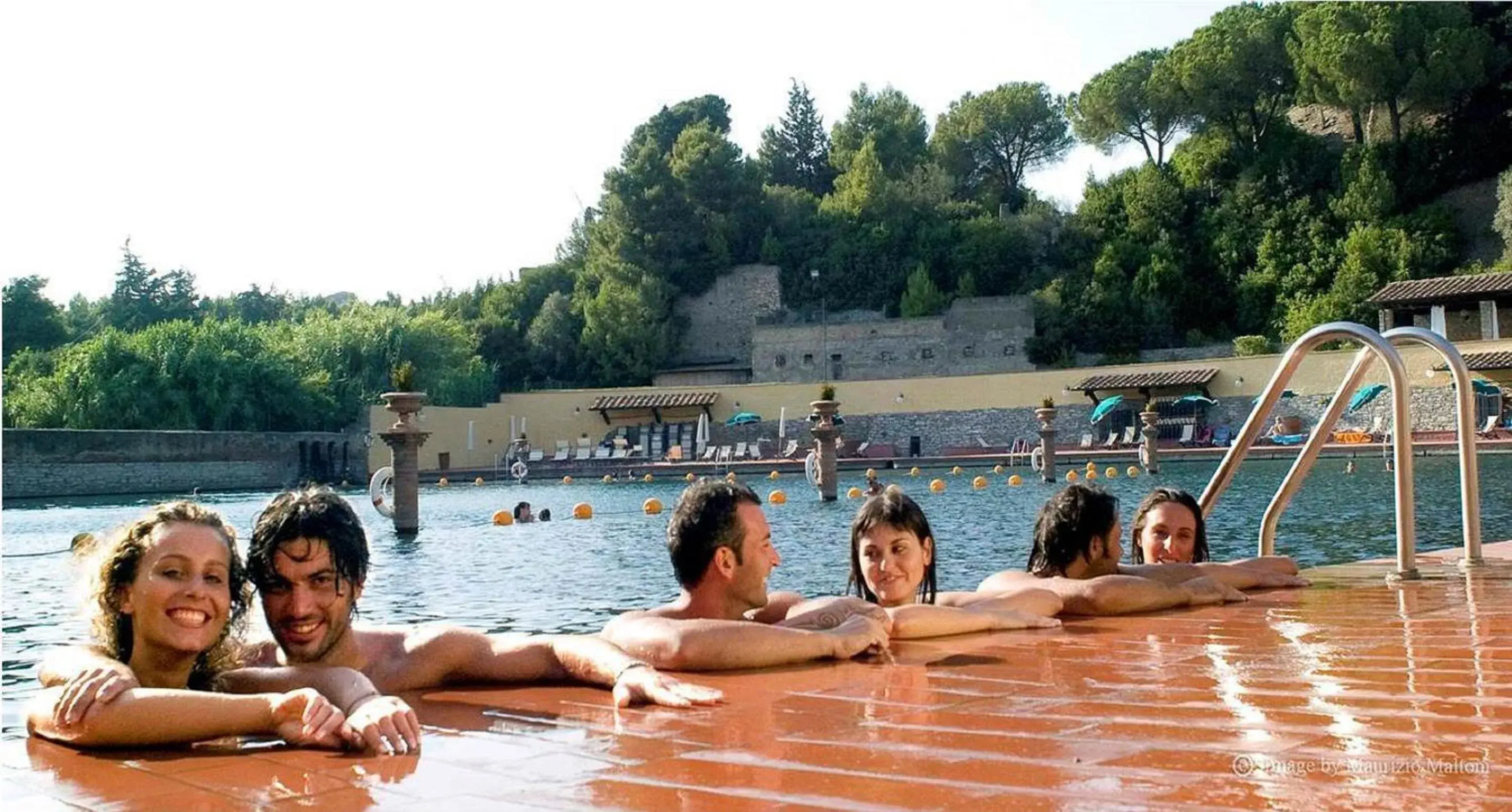 Hot Spring Bath in Calidario Terme Etrusche