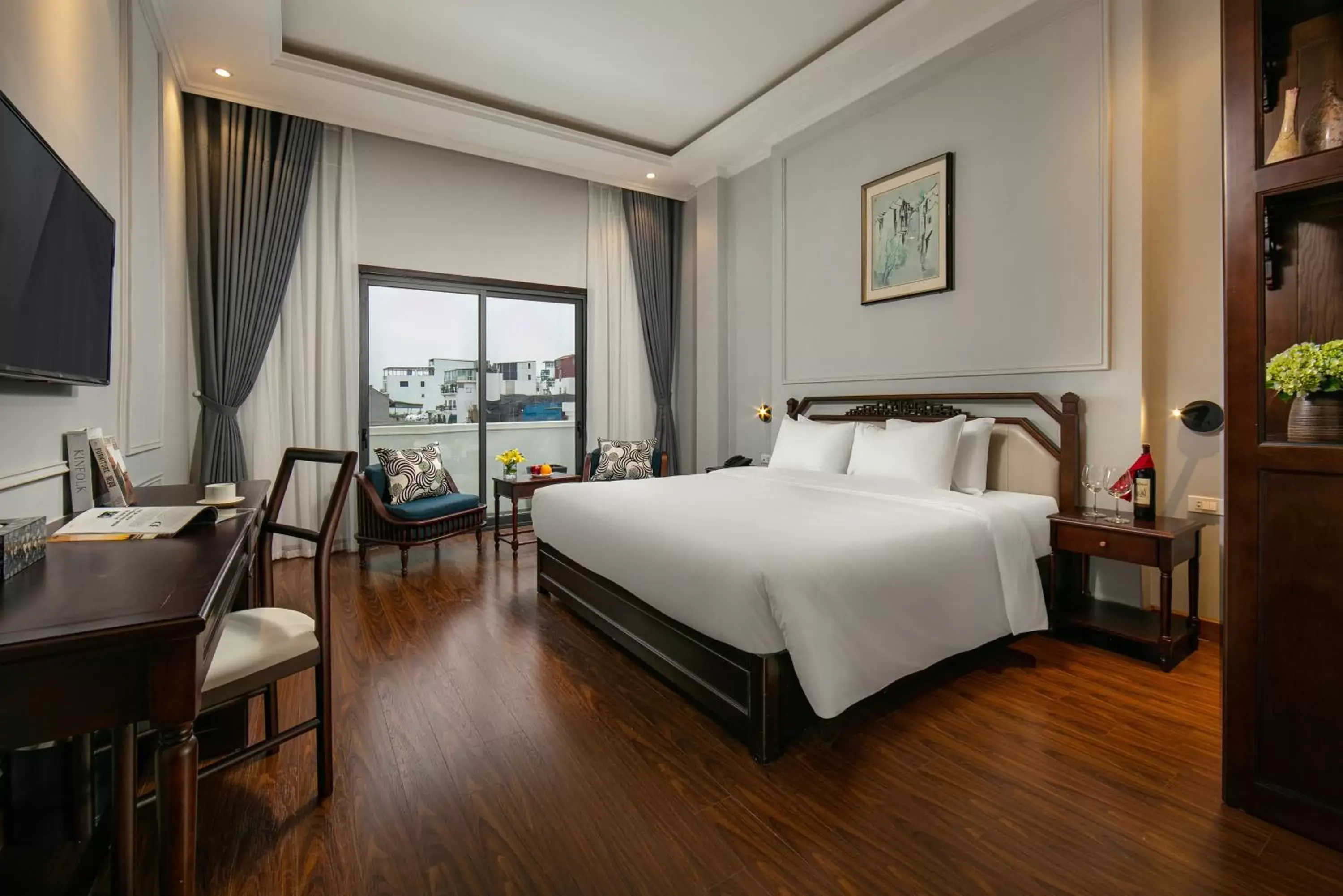 Bed in Salute Premium Hotel & Spa Bed in Salute Premium Hotel & Spa