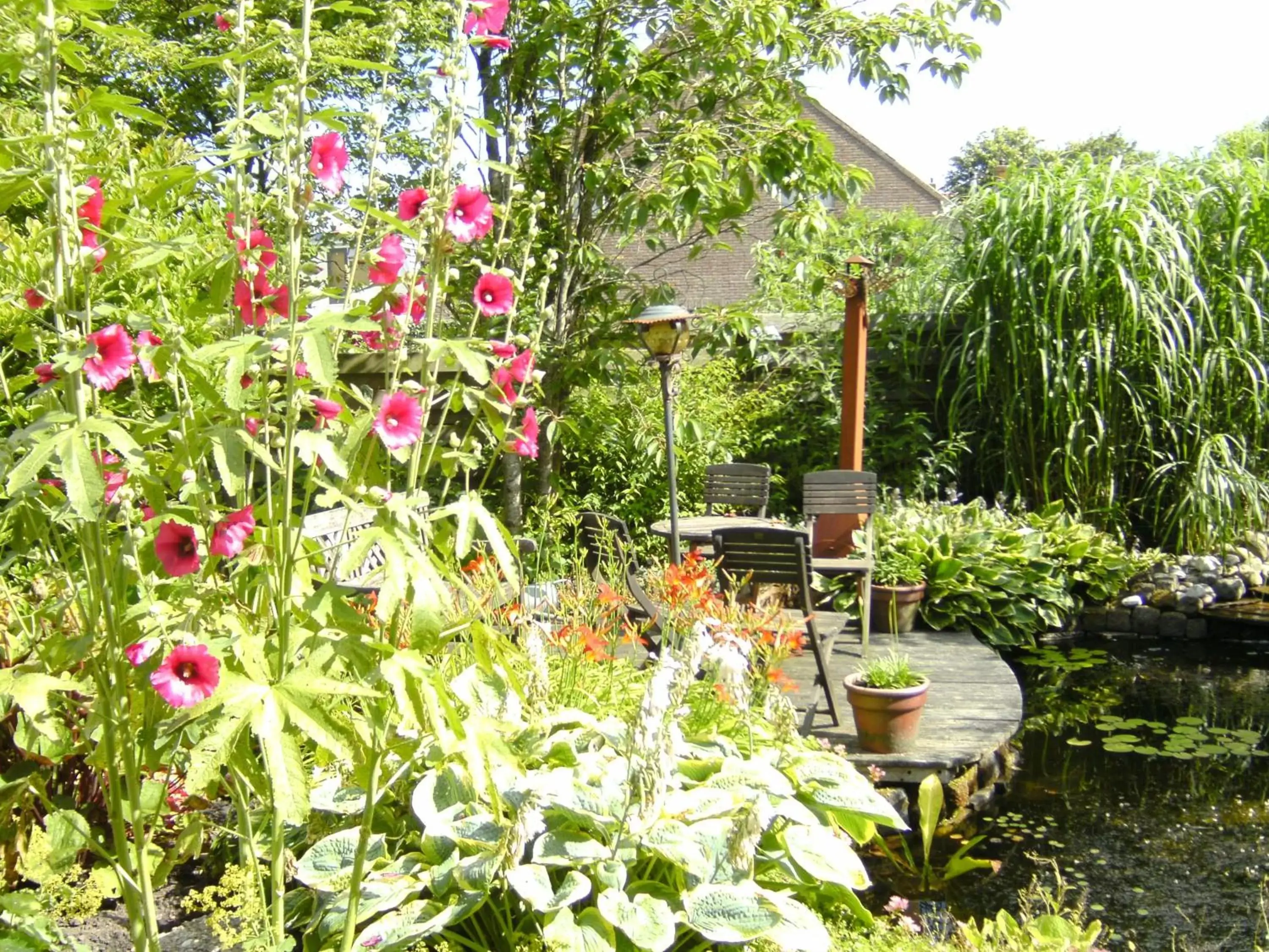 Garden view, Garden in 't Laaisterplakky