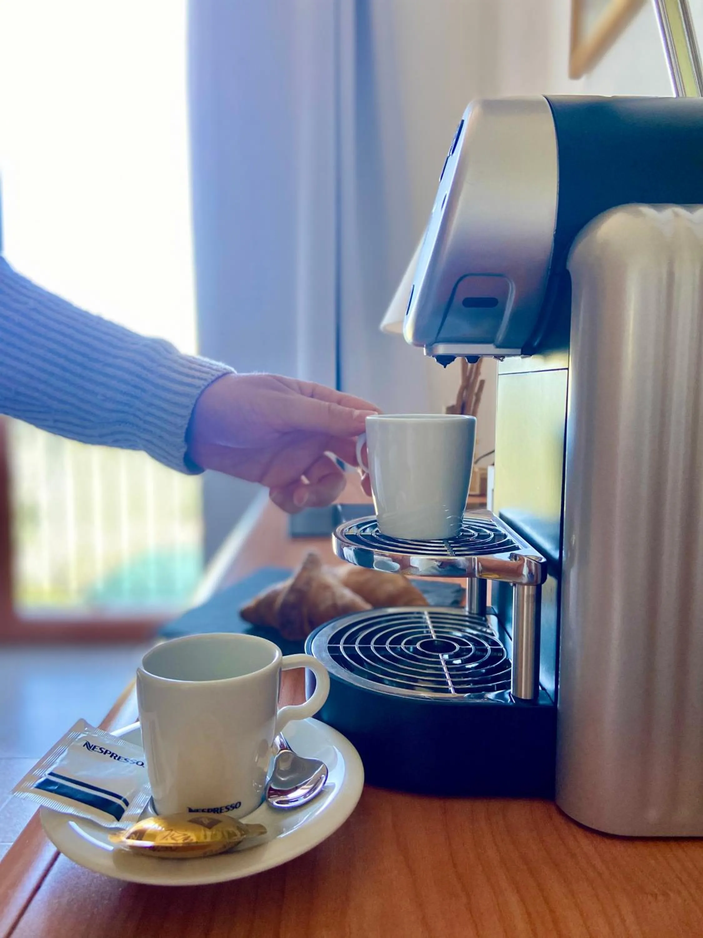 Coffee/tea facilities in Hotel Paradiso Como