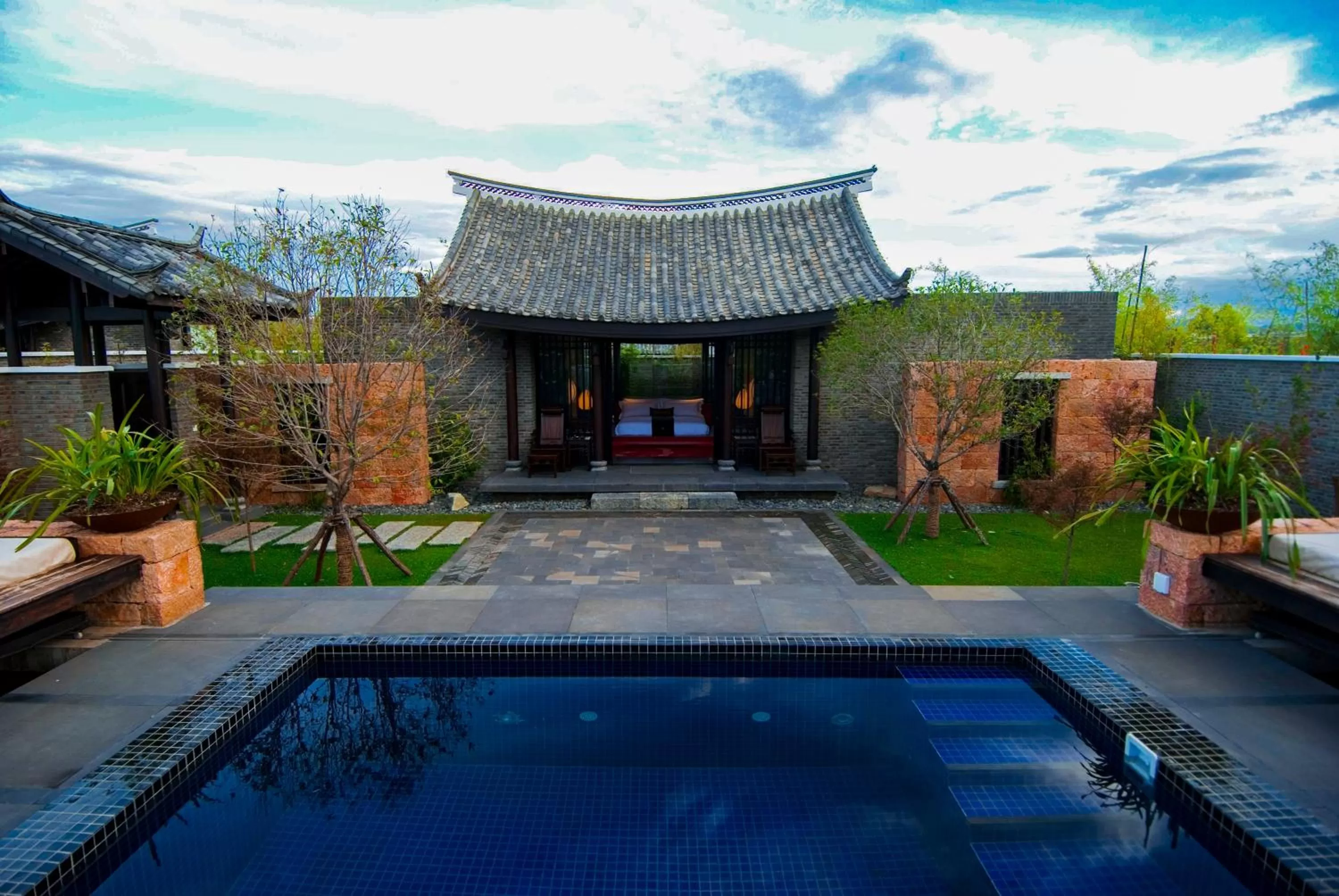 Property building in Banyan Tree Lijiang